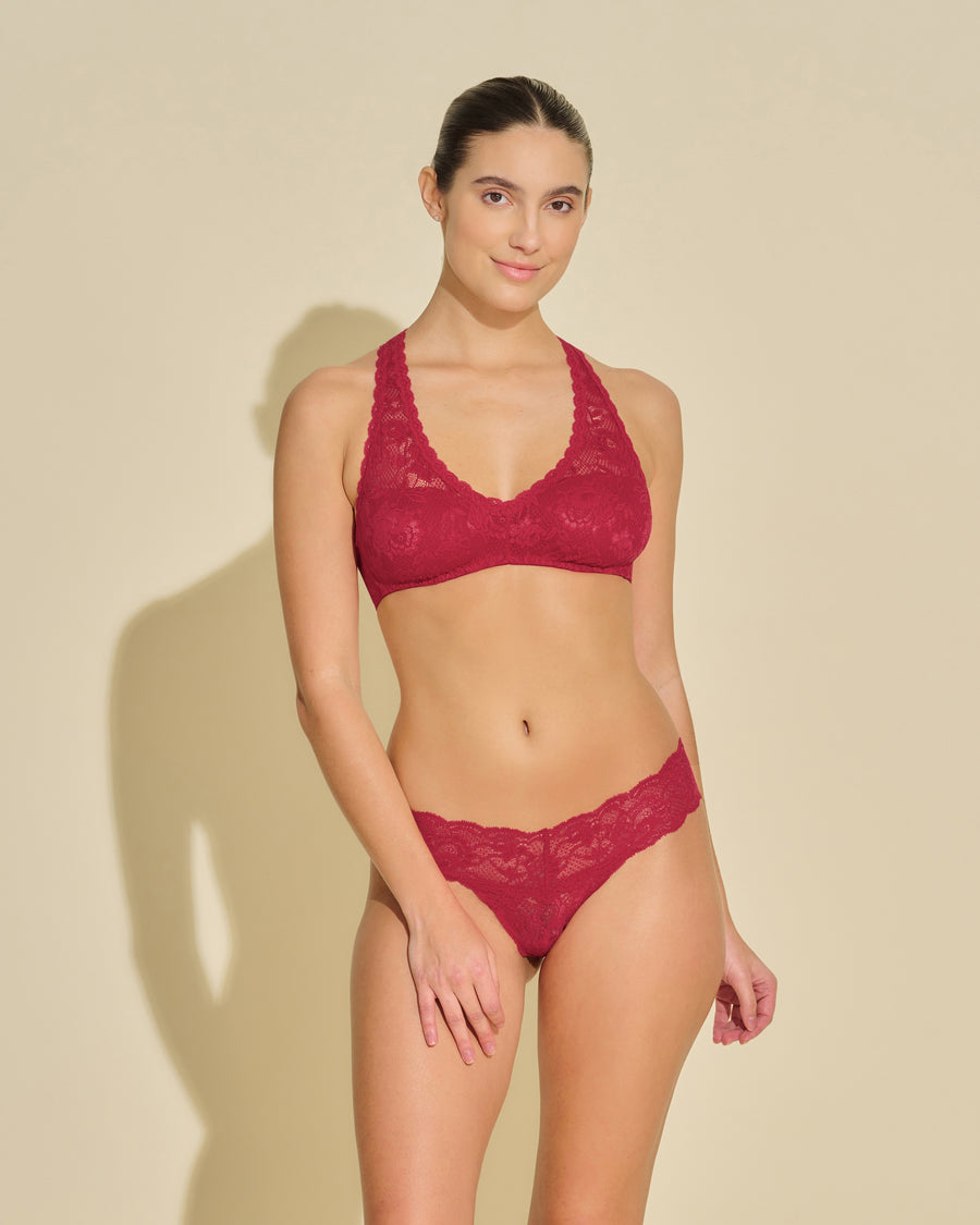 Rouge String - Never Say Never String Taille Basse Cutie