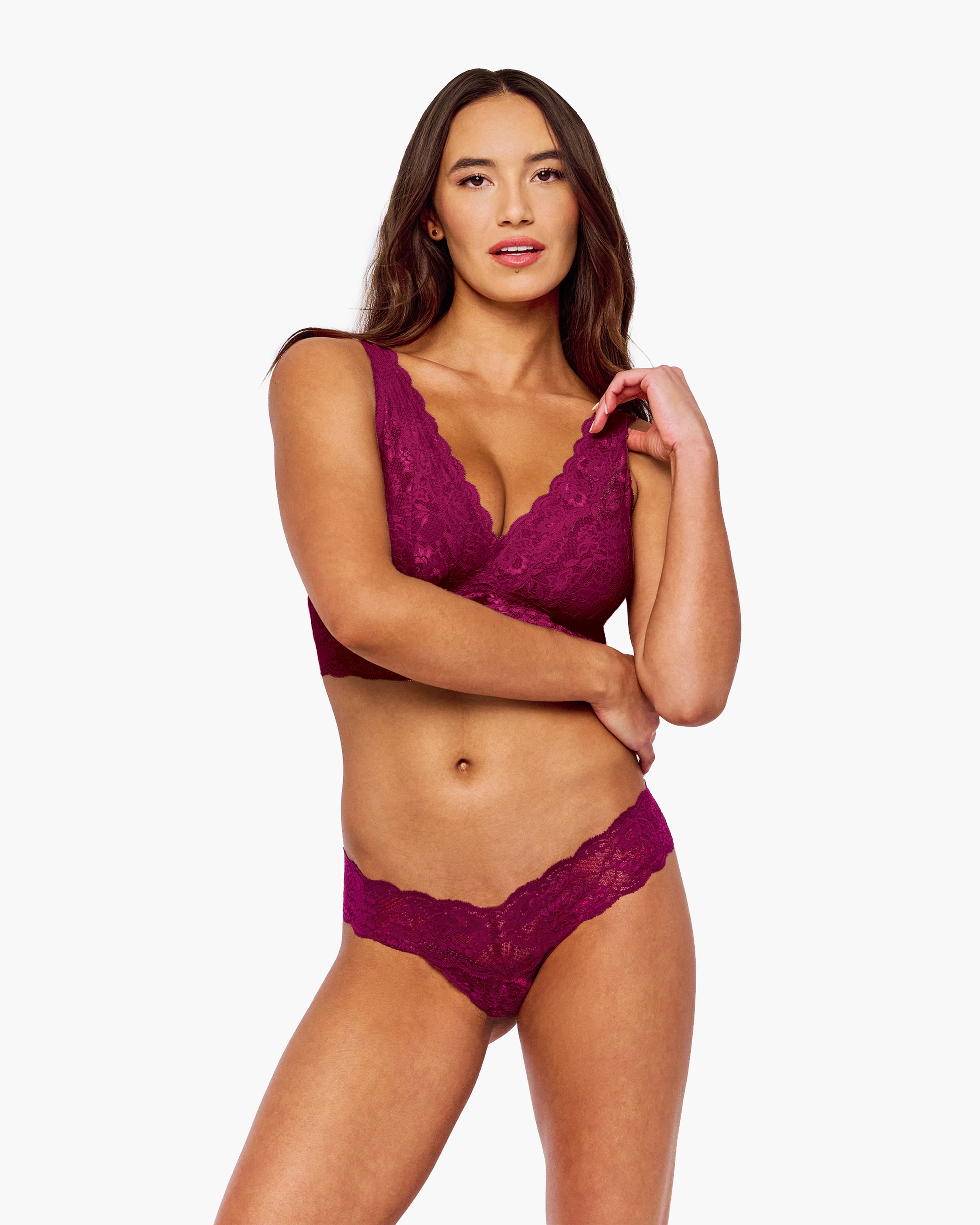 Rouge String - Never Say Never String Taille Basse Cutie