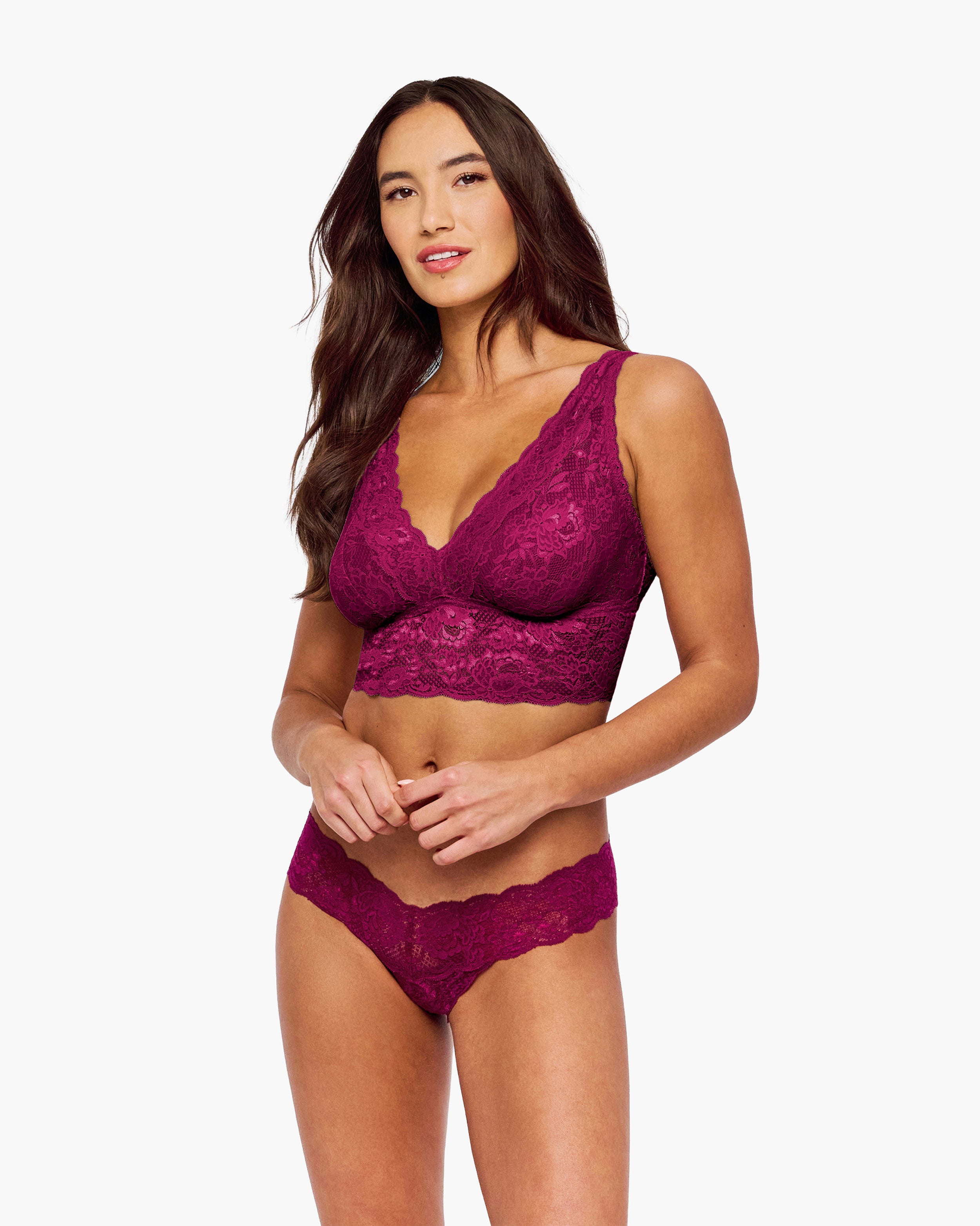 Rouge String - Never Say Never String Taille Basse Cutie