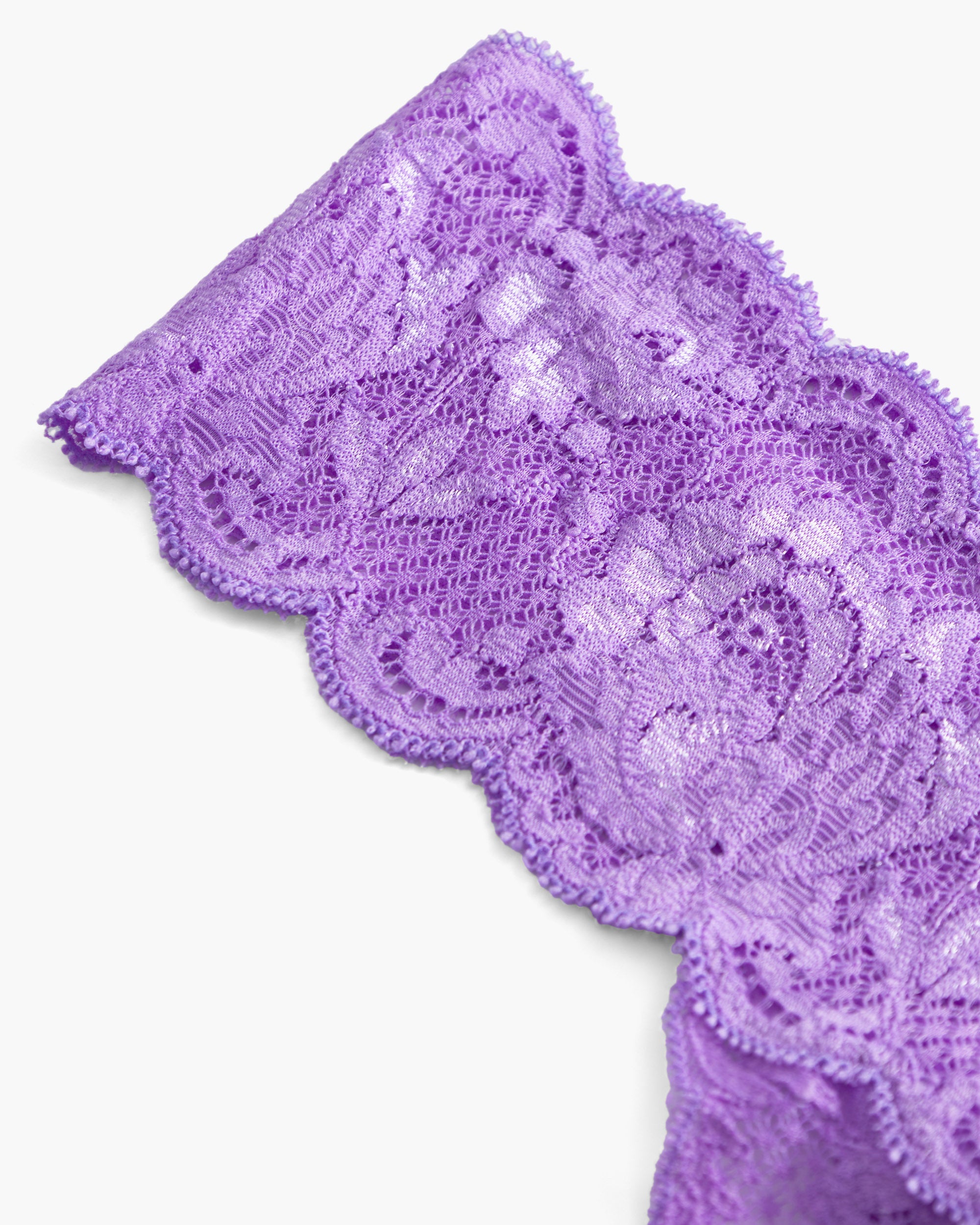 Purple Thong - Never Say Never Cutie Low Rise Thong