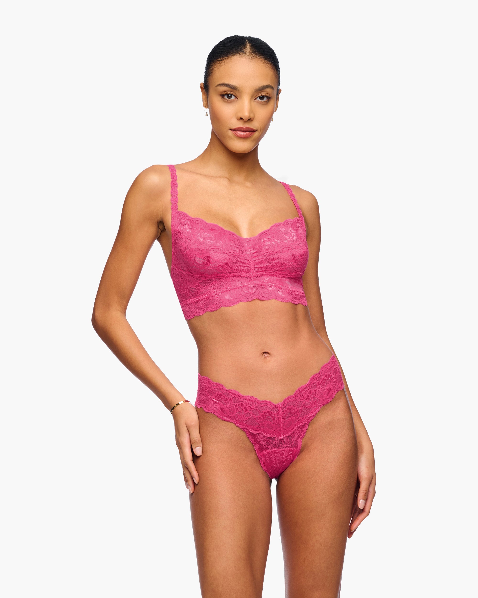 Rose String - Never Say Never String Taille Basse Cutie