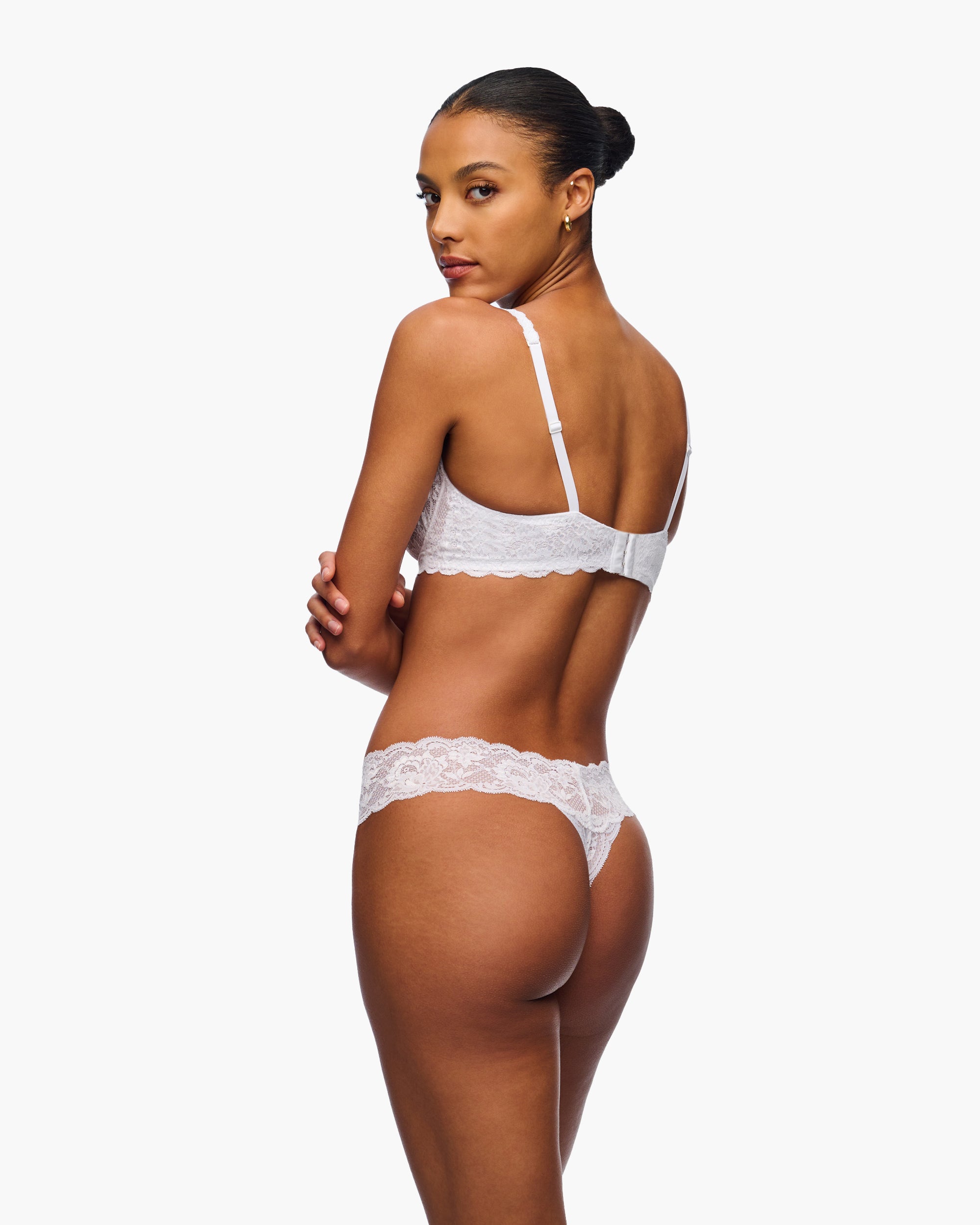 White Thong - Never Say Never Cutie Low Rise Thong