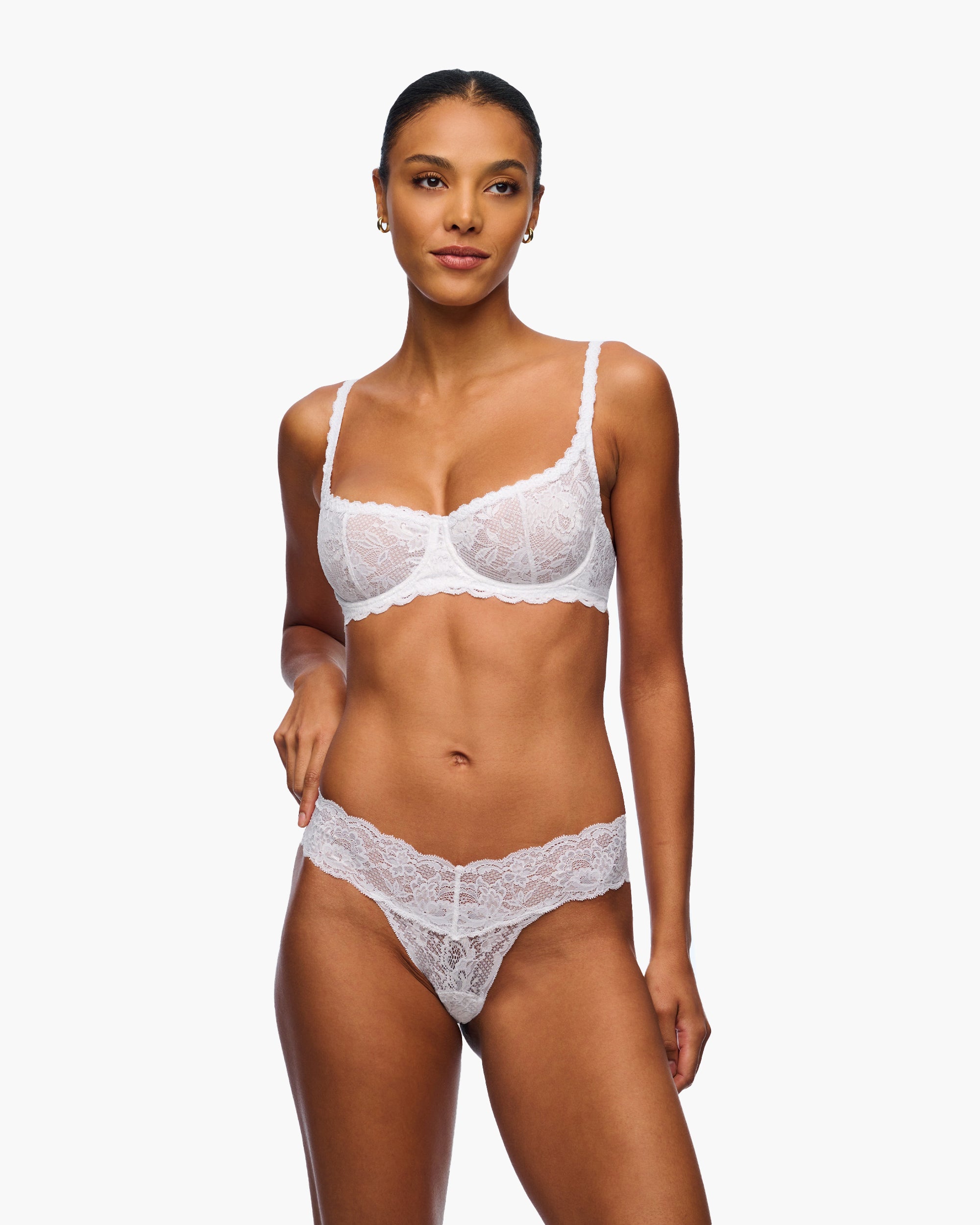 White Thong - Never Say Never Cutie Low Rise Thong