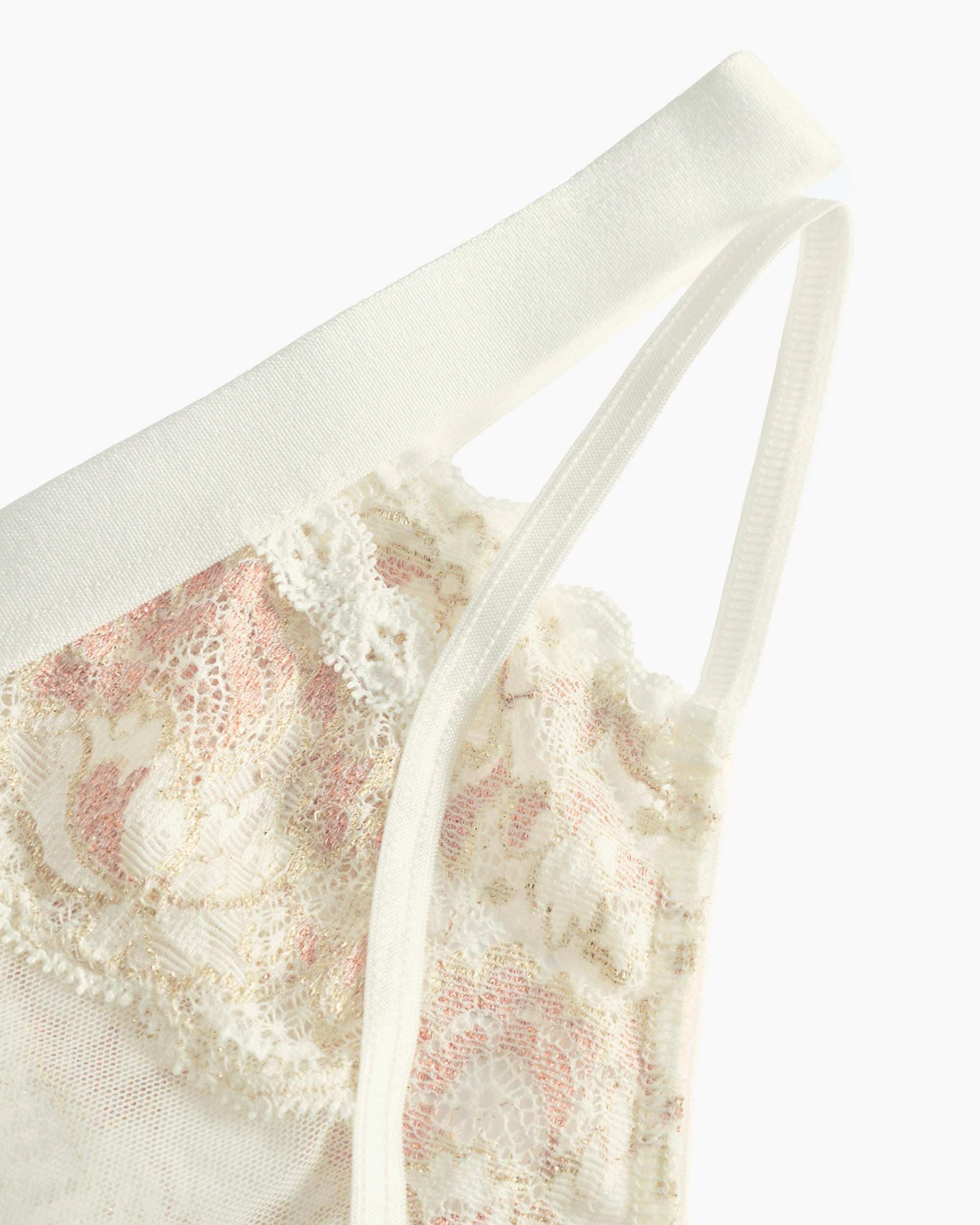 Weiß Slip - Never Say Never Ouvert Bikini