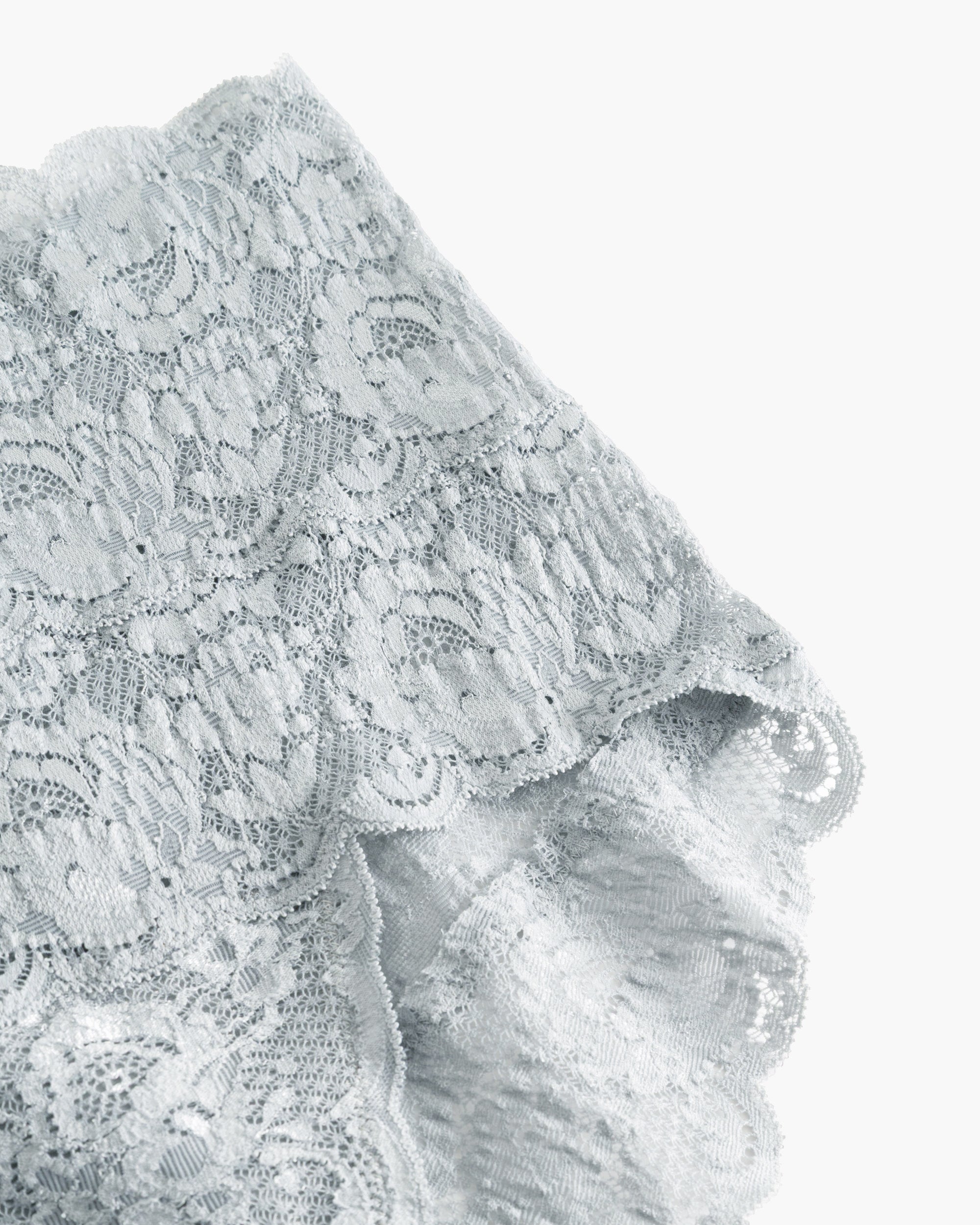 Gray Bikini - Never Say Never High Waisted Bikini