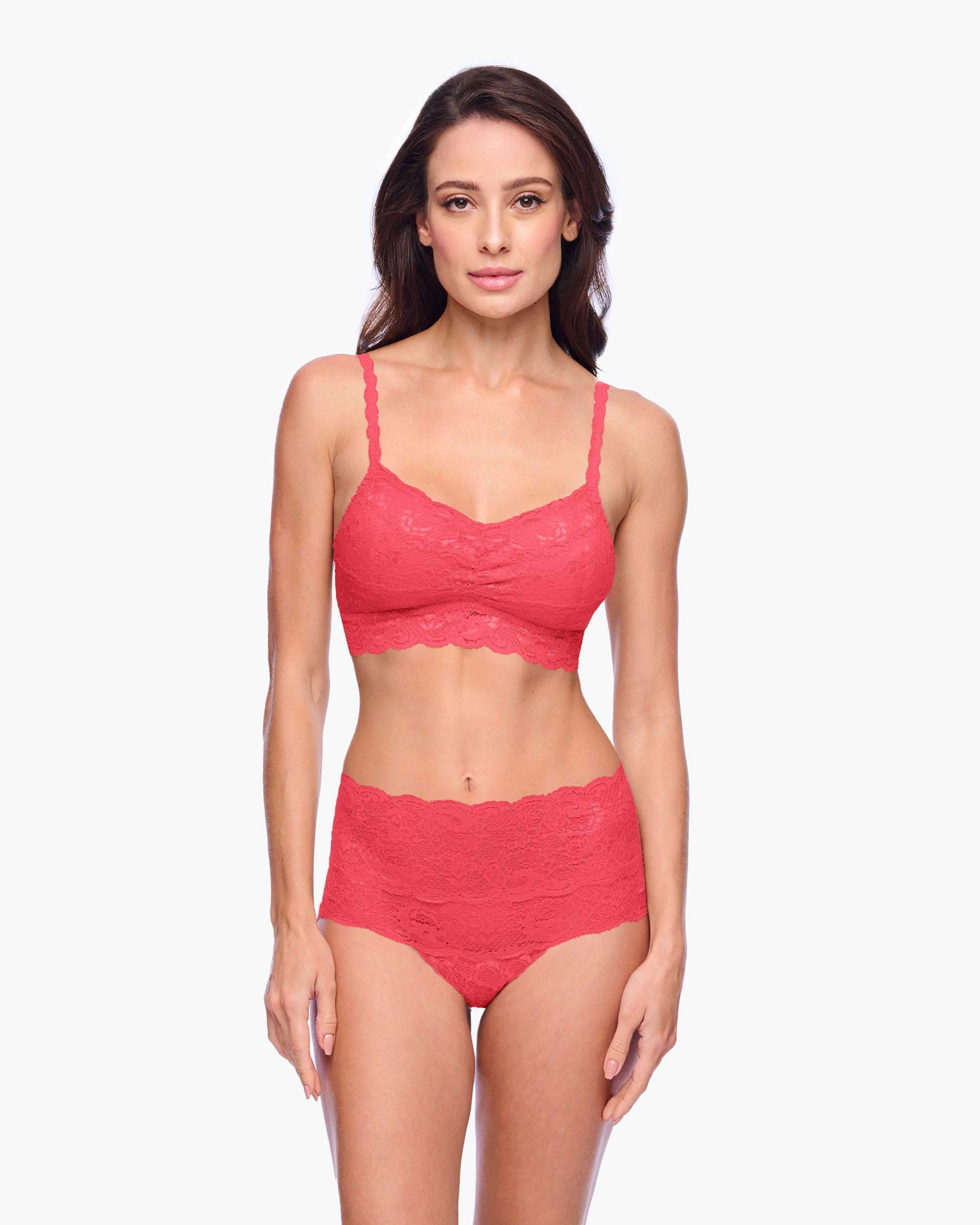 Rosa Slip - Never Say Never Hochgeschnittener Bikini