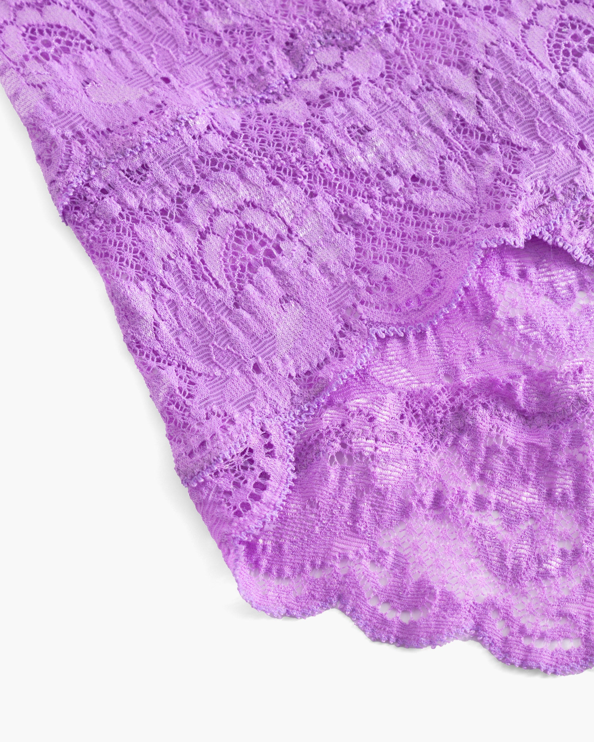 Purple Bikini - Never Say Never High Waisted Bikini