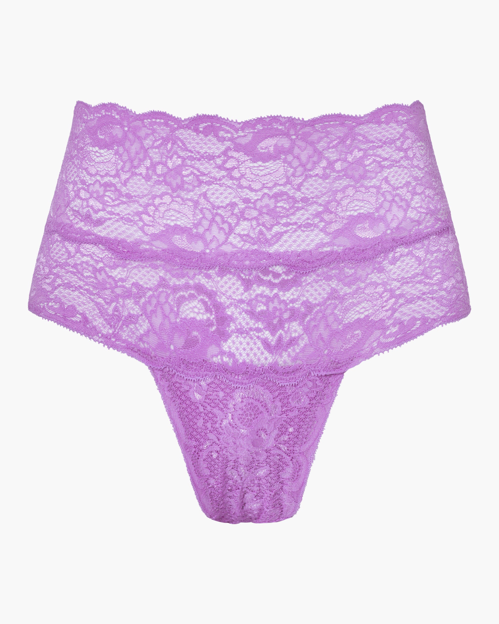 Purple Bikini - Never Say Never High Waisted Bikini