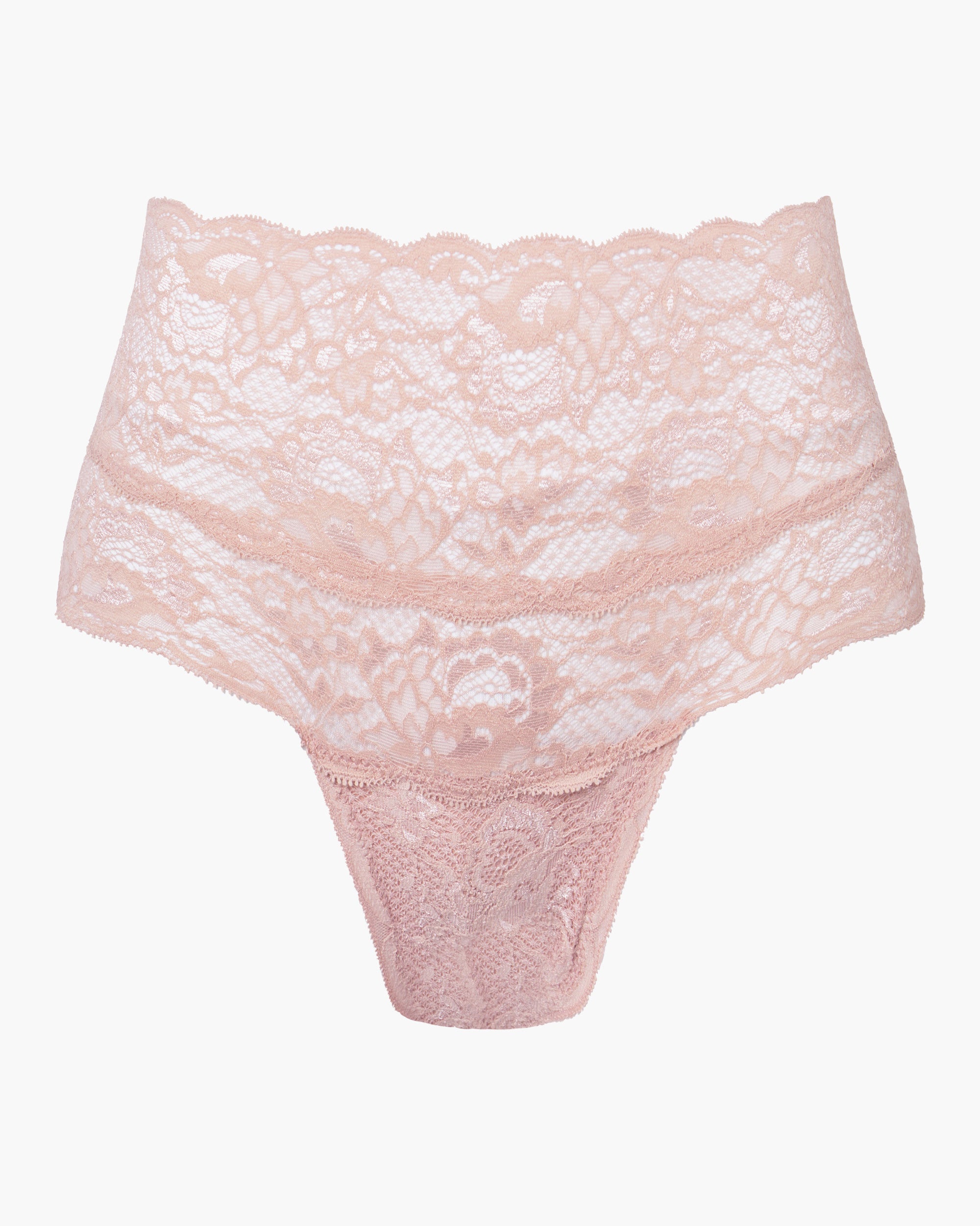 Rosa Slip - Never Say Never Hochgeschnittener Bikini