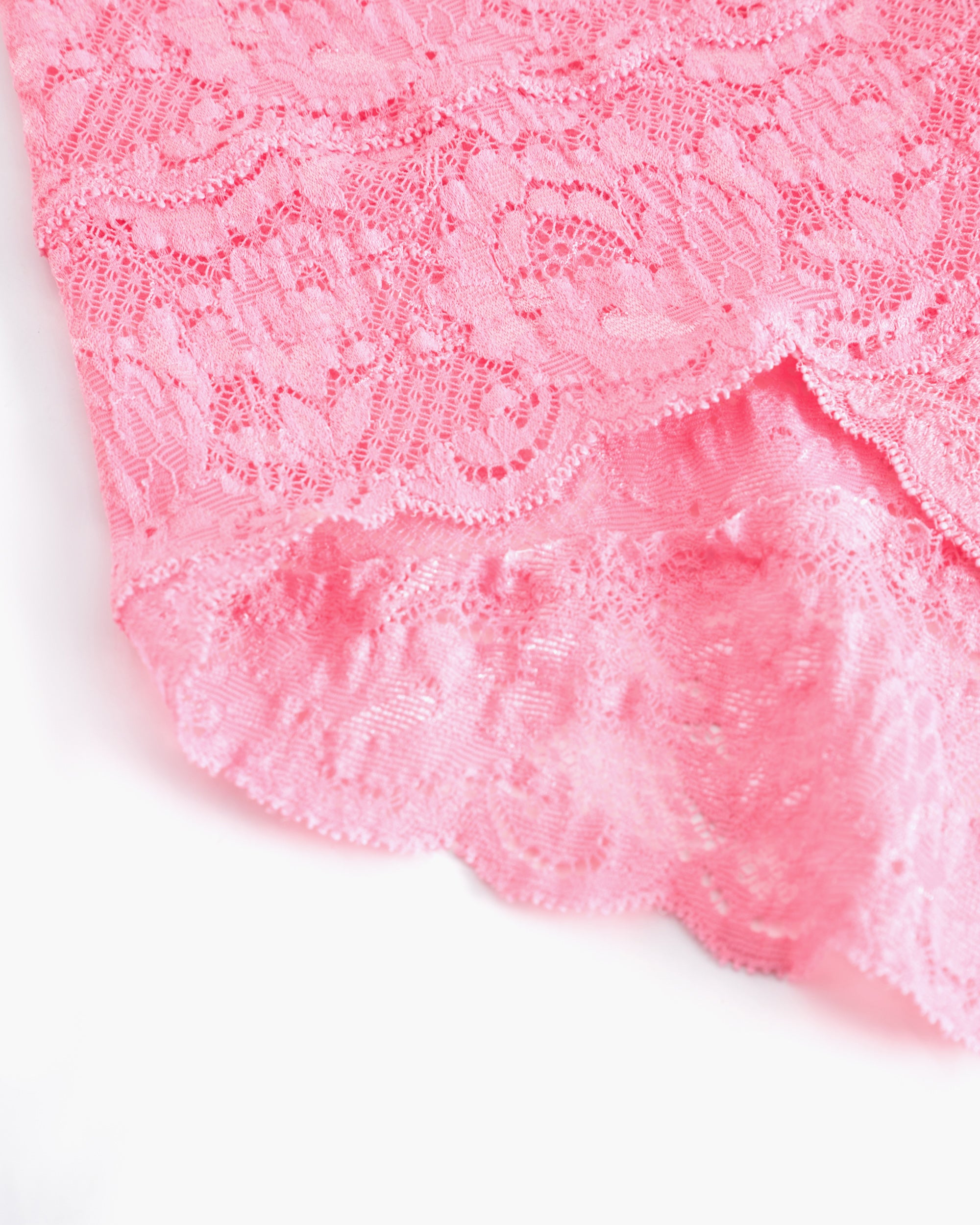 Rosa Slip - Never Say Never Hochgeschnittener Bikini