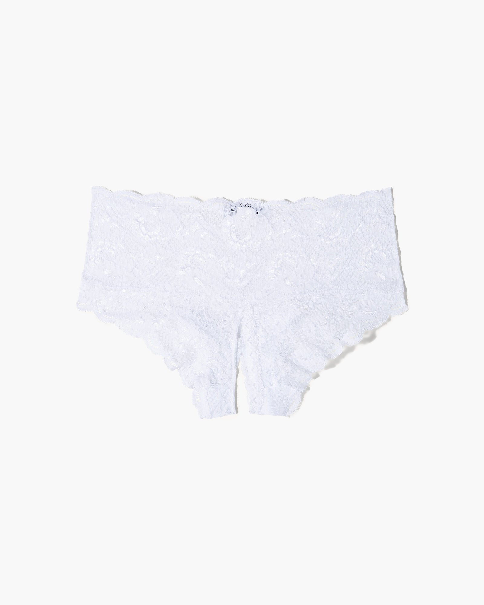 Weiß Hotpants - Never Say Never Naughtie Tief Sitzender Panty