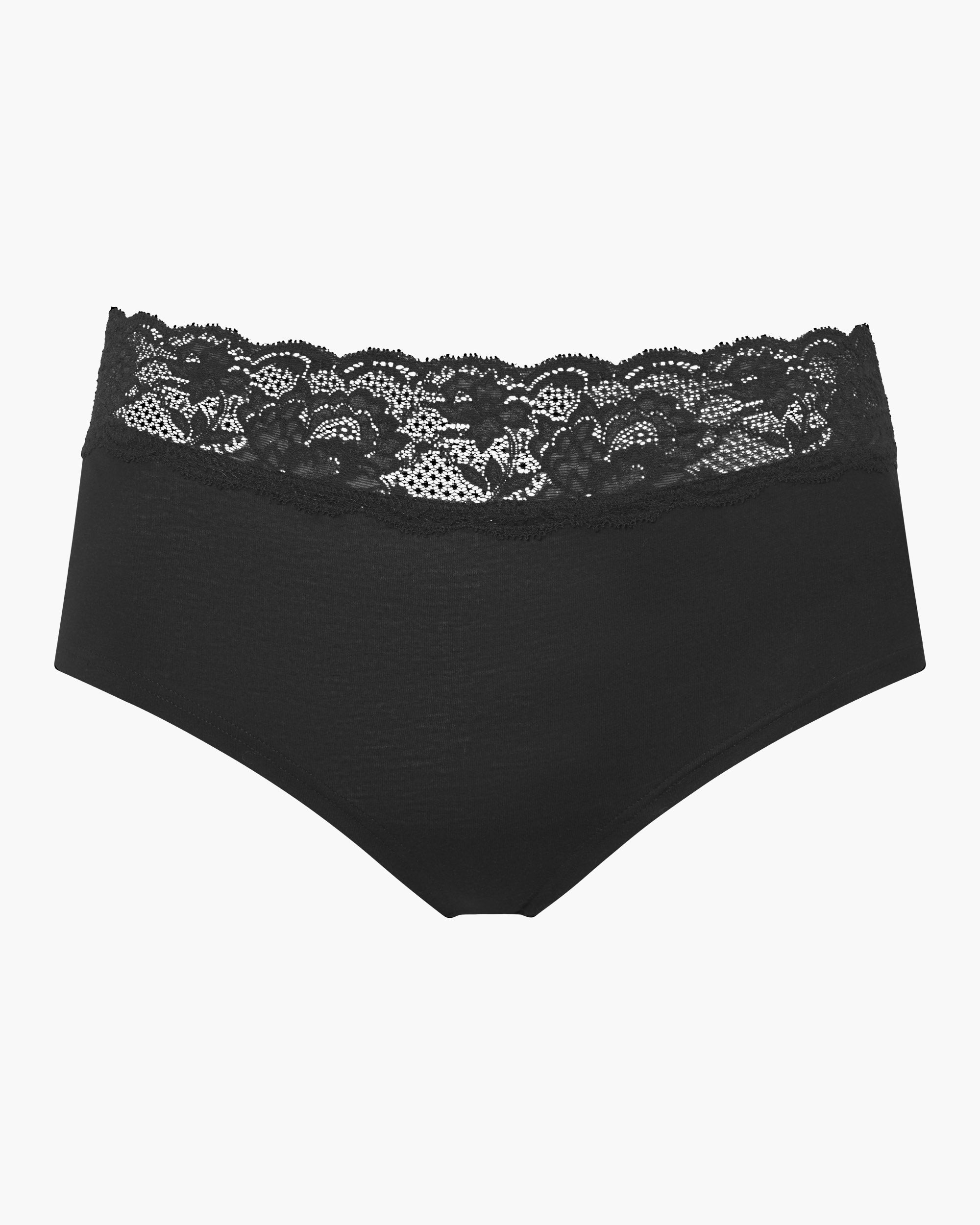 Schwarz Hotpants - Never Say Never Peachie Boyshort