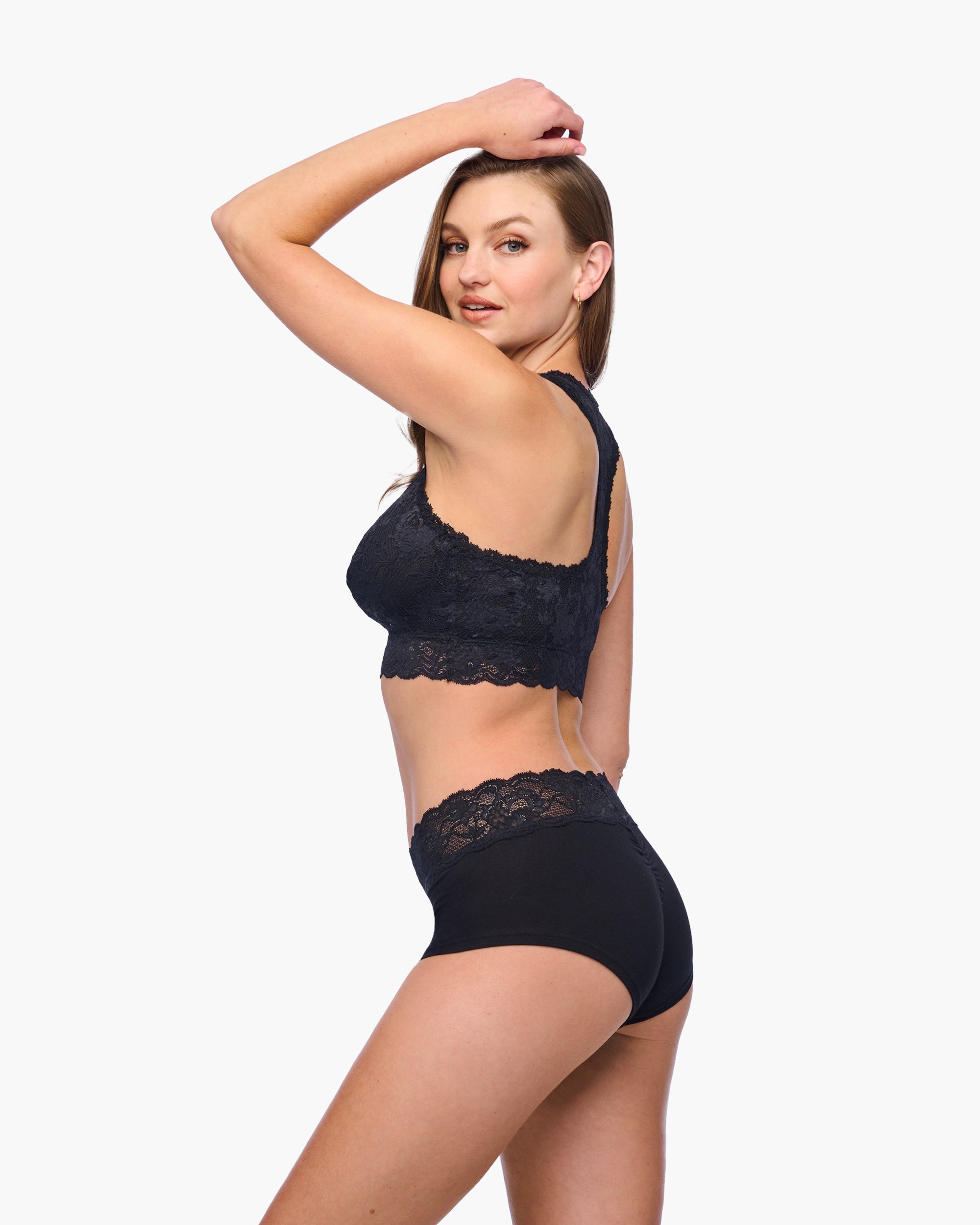 Nero Culotte - Never Say Never Boxer Peachie