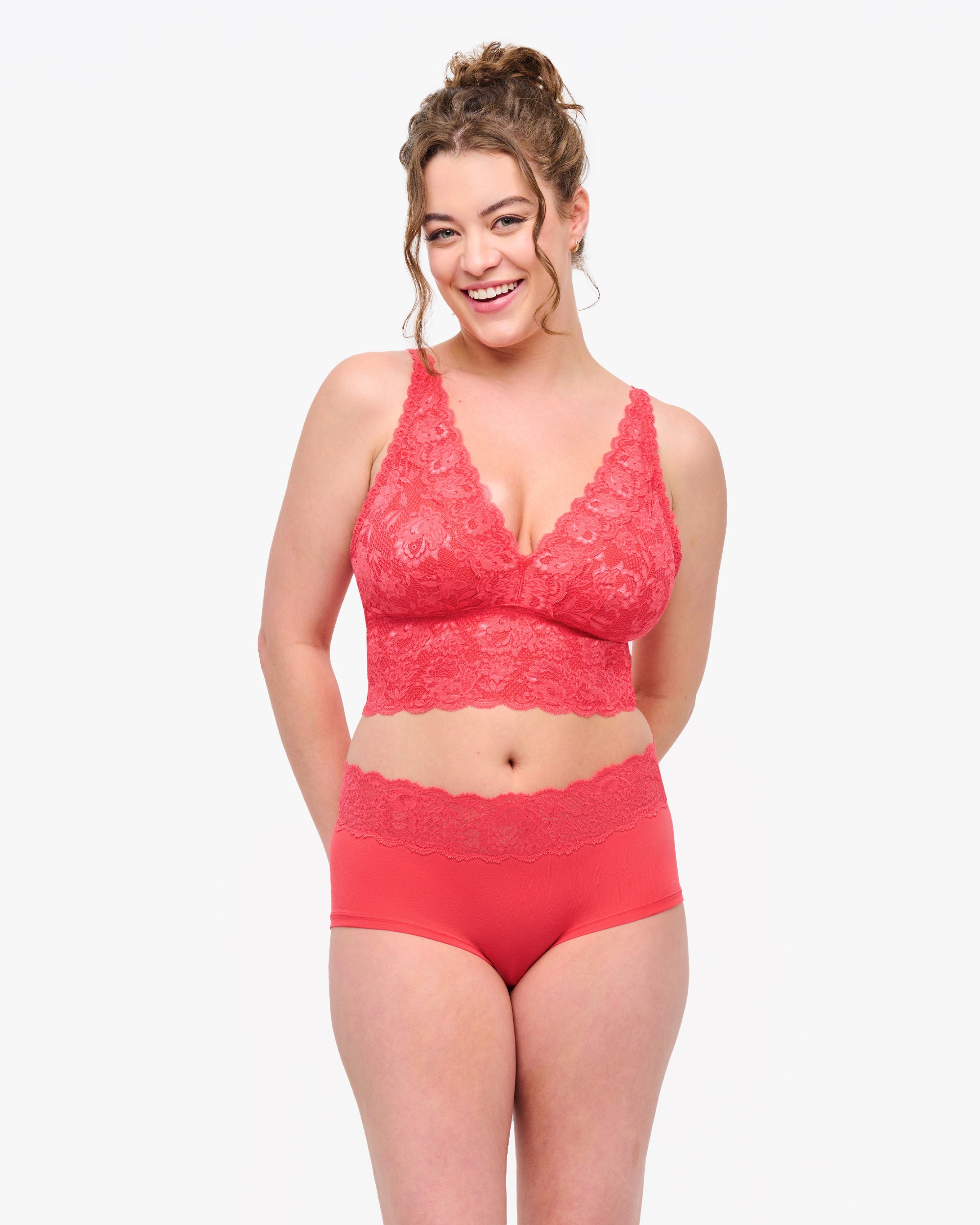Rosa Hotpants - Never Say Never Peachie Boyshort