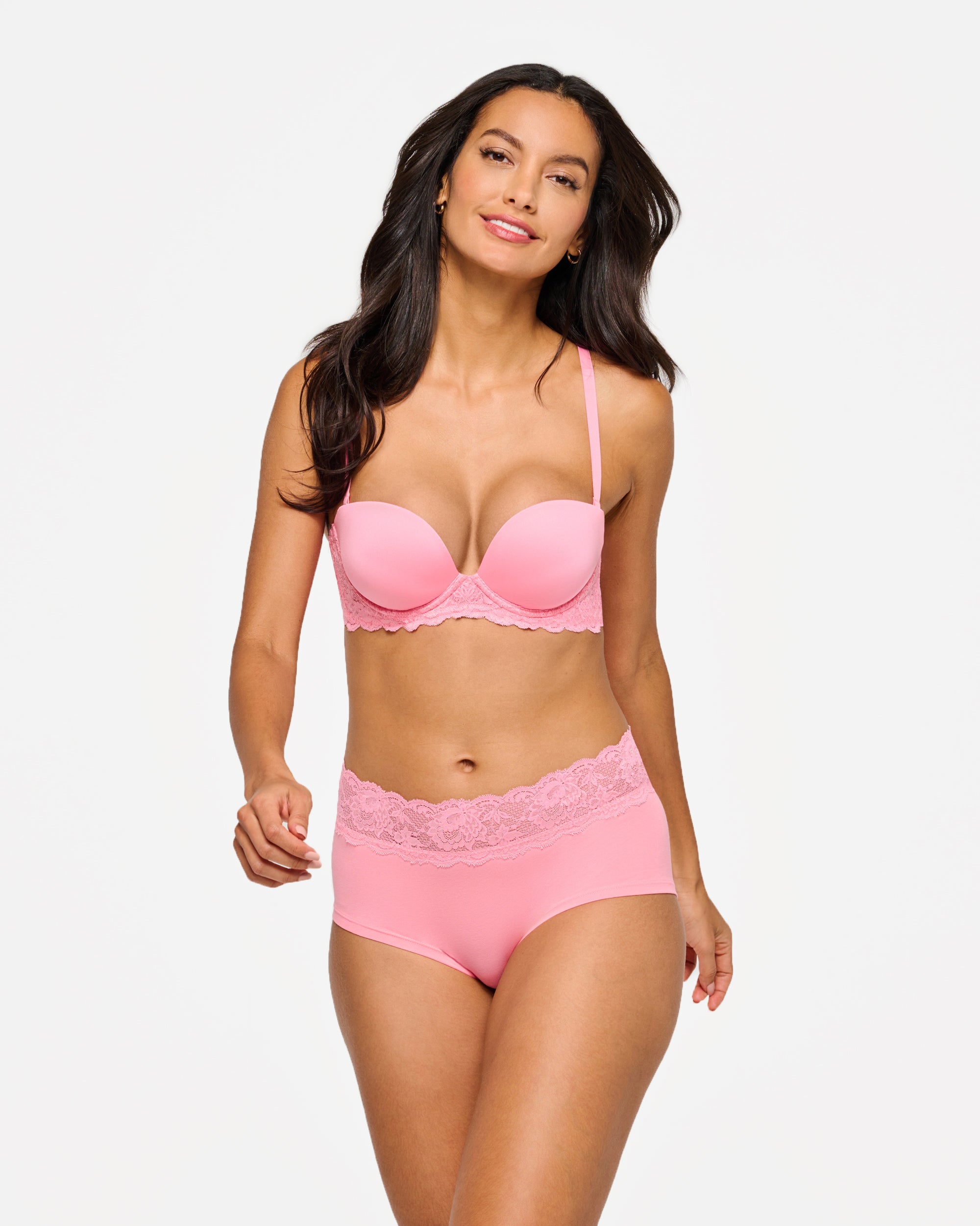 Rose Shorty - Never Say Never Short Peachie