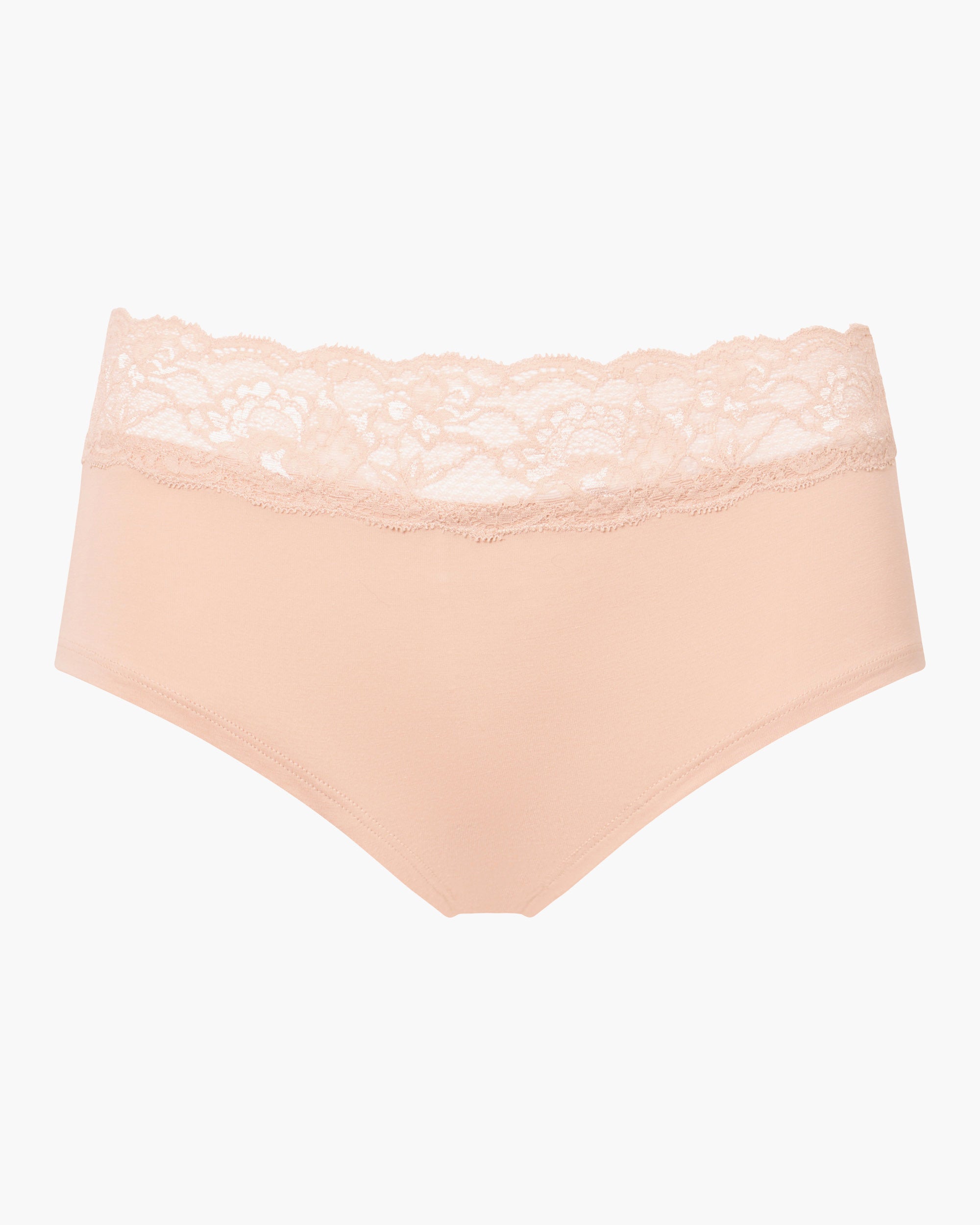 Beige Hotpants - Never Say Never Peachie Boyshort