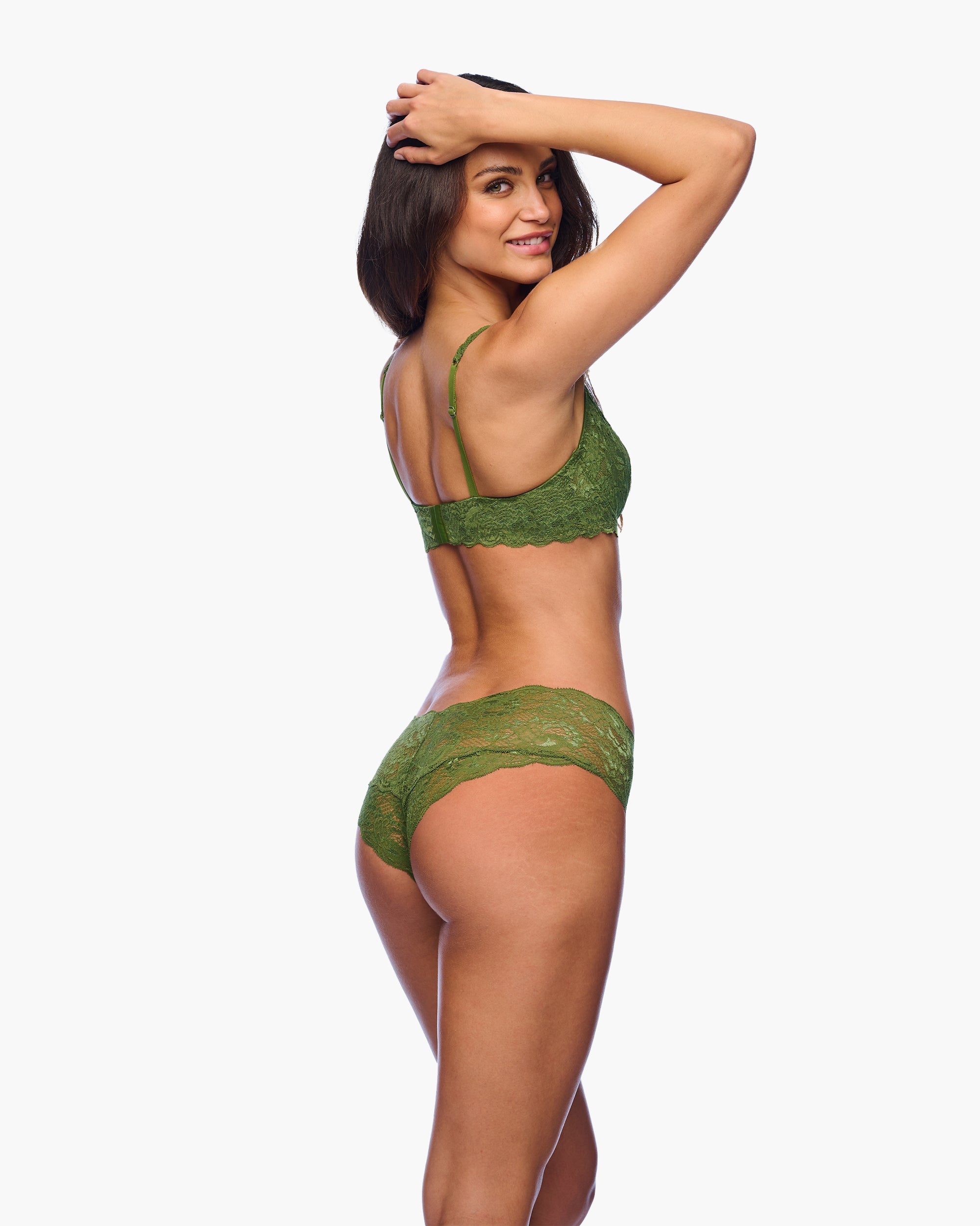 Green Hot Pant - Never Say Never Hottie Low Rise Boyshort