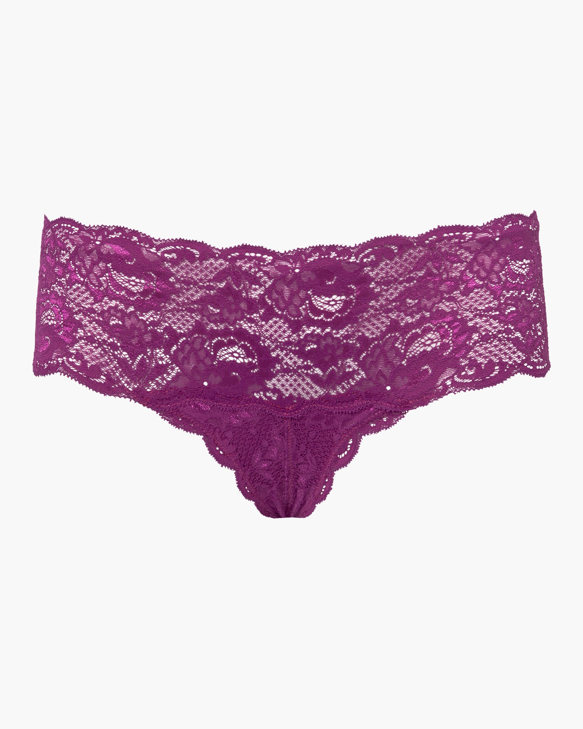 Lila Hotpants - Never Say Never Hottie Tief Sitzender Panty