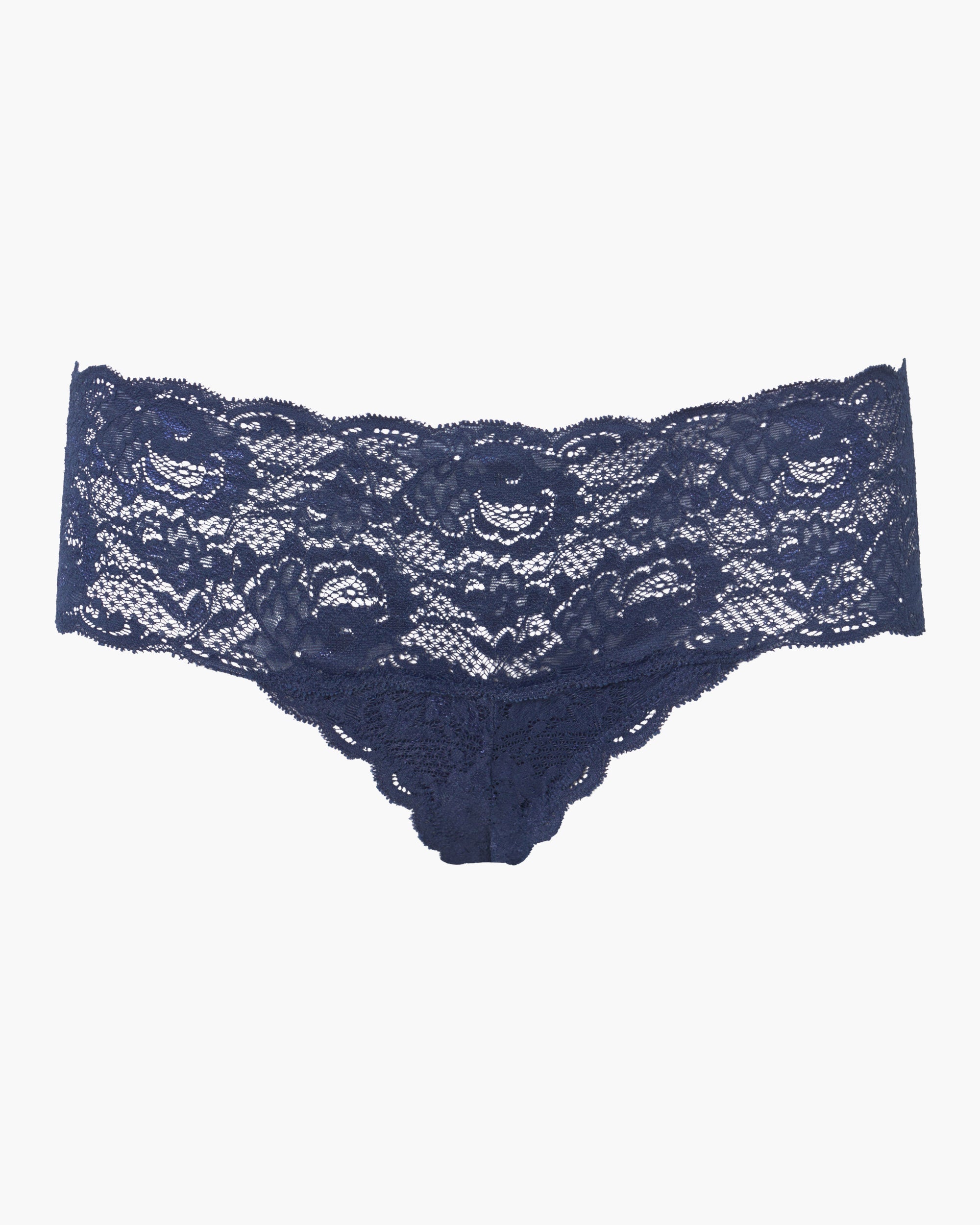 Blau Hotpants - Never Say Never Hottie Tief Sitzender Panty