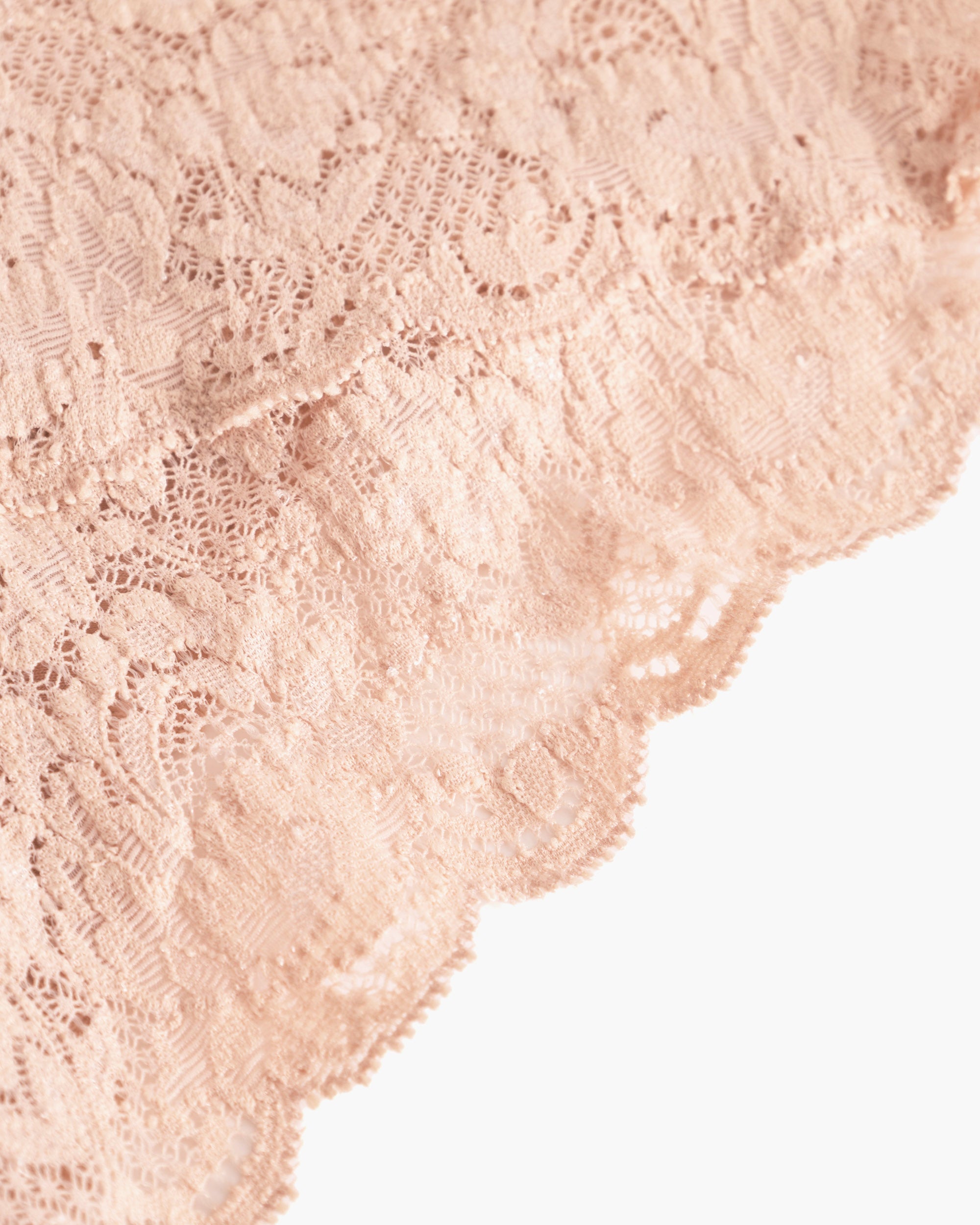 Beige Hotpants - Never Say Never Hottie Tief Sitzender Panty