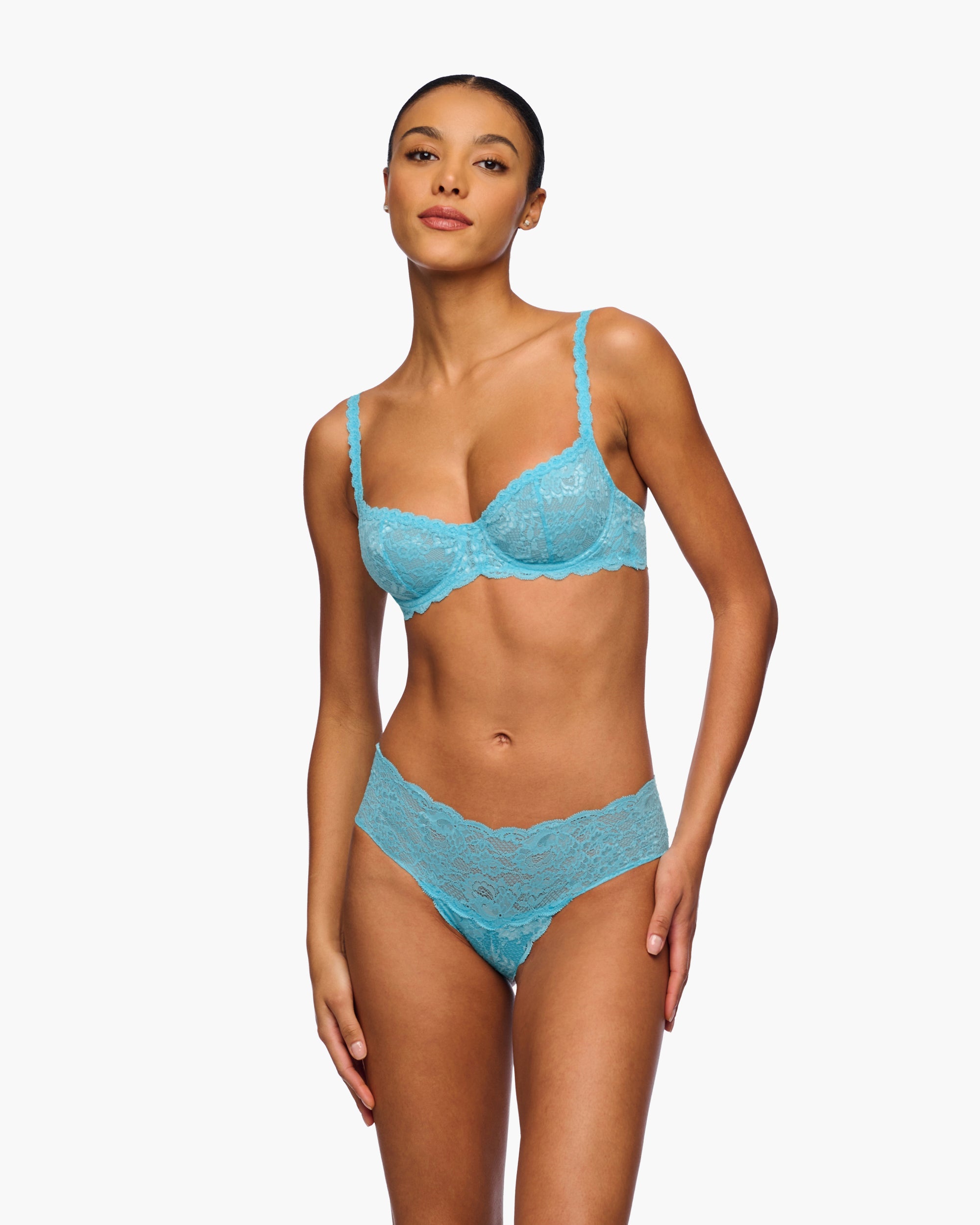 Bleue Shorty - Never Say Never Shorty Taille Basse Hottie