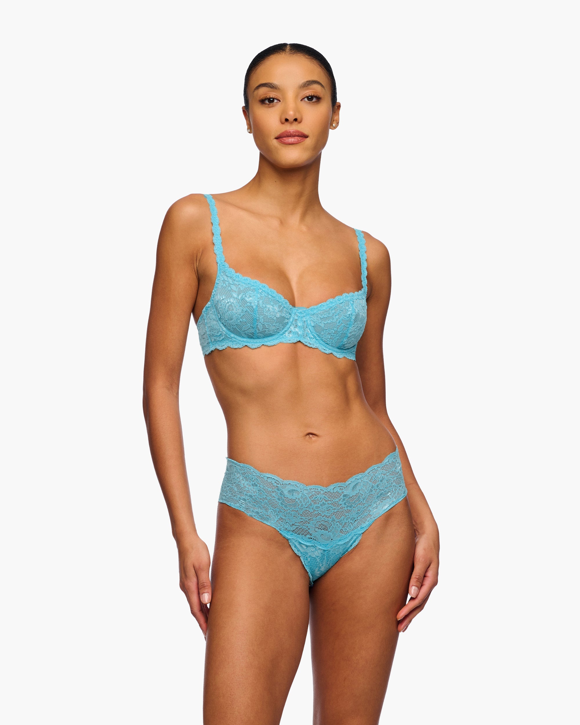 Bleue Shorty - Never Say Never Shorty Taille Basse Hottie