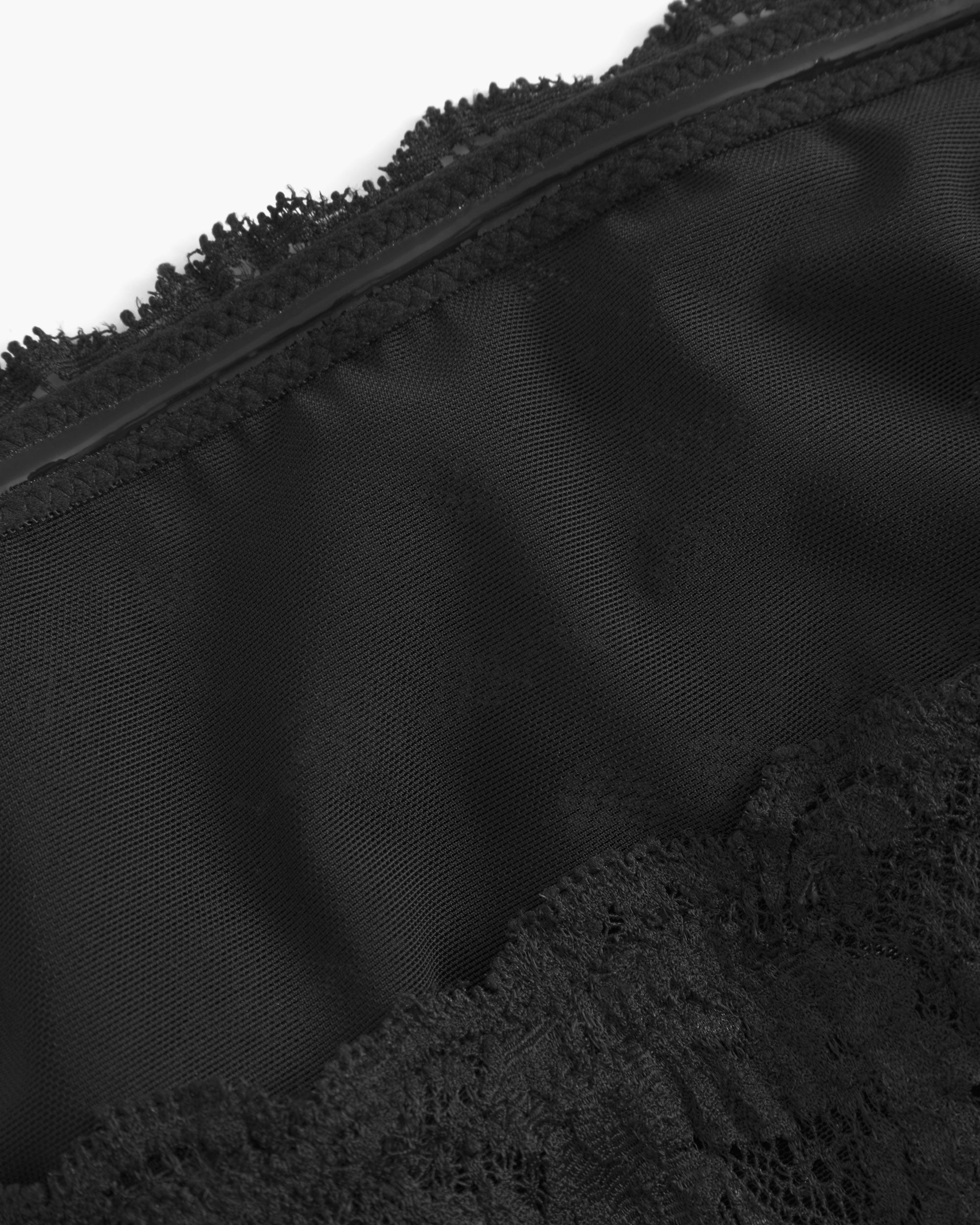 Negro Bralette - Never Say Never Sujetador Bandeau Flirtie Curvy