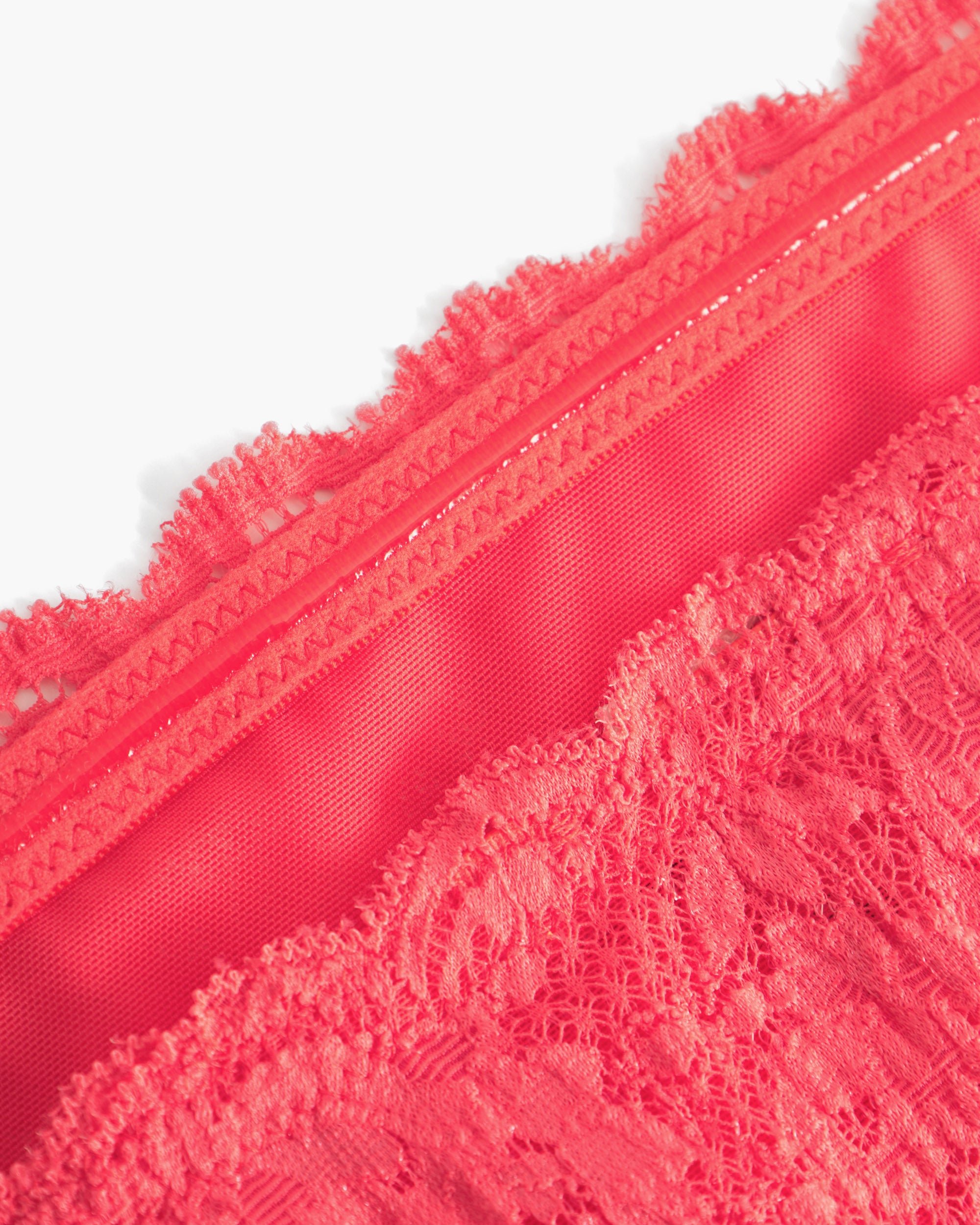 Rosa Bralette - Never Say Never Reggiseno A Fascia Curvy Flirtie