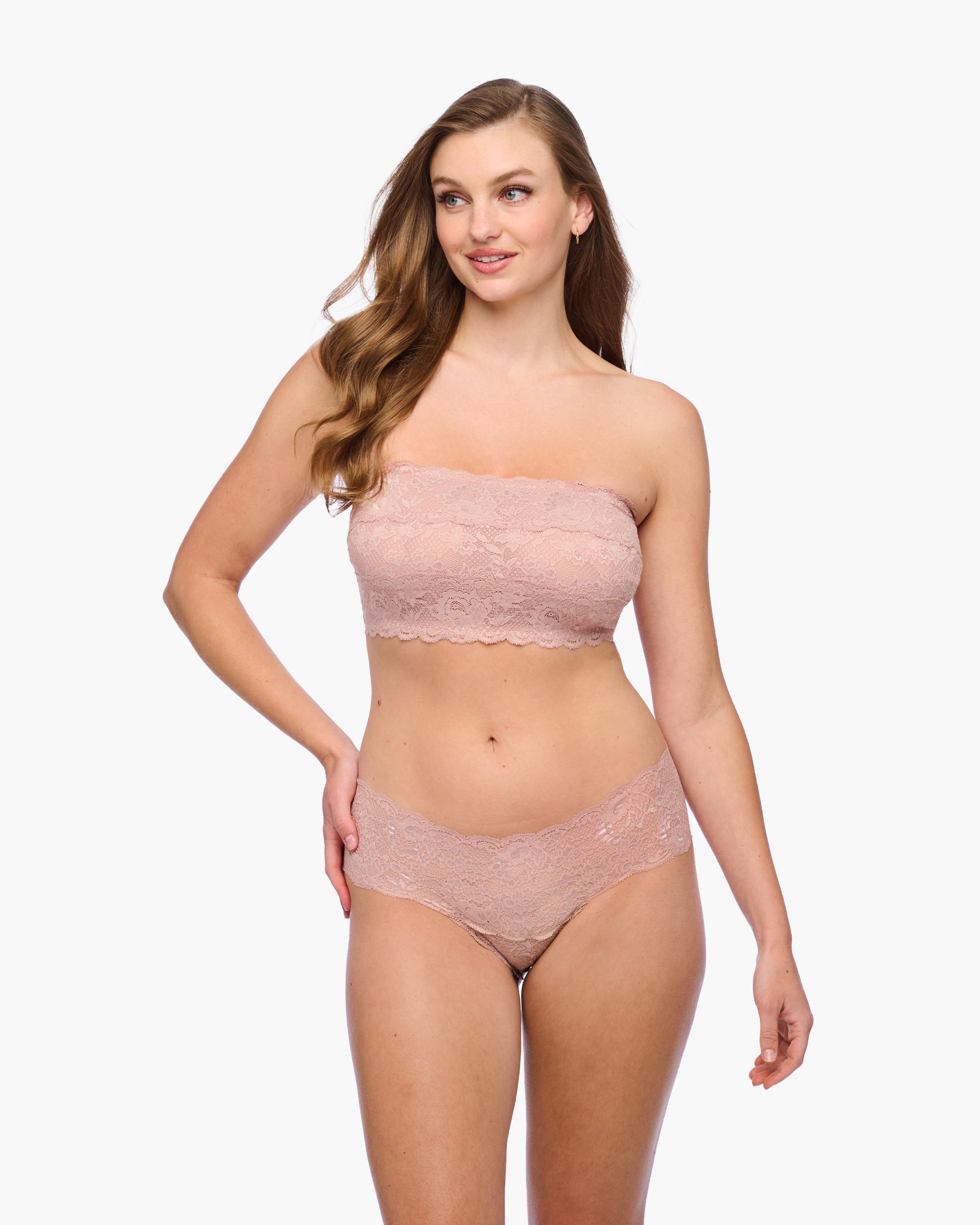 Rosada Bralette - Never Say Never Sujetador Bandeau Flirtie Curvy