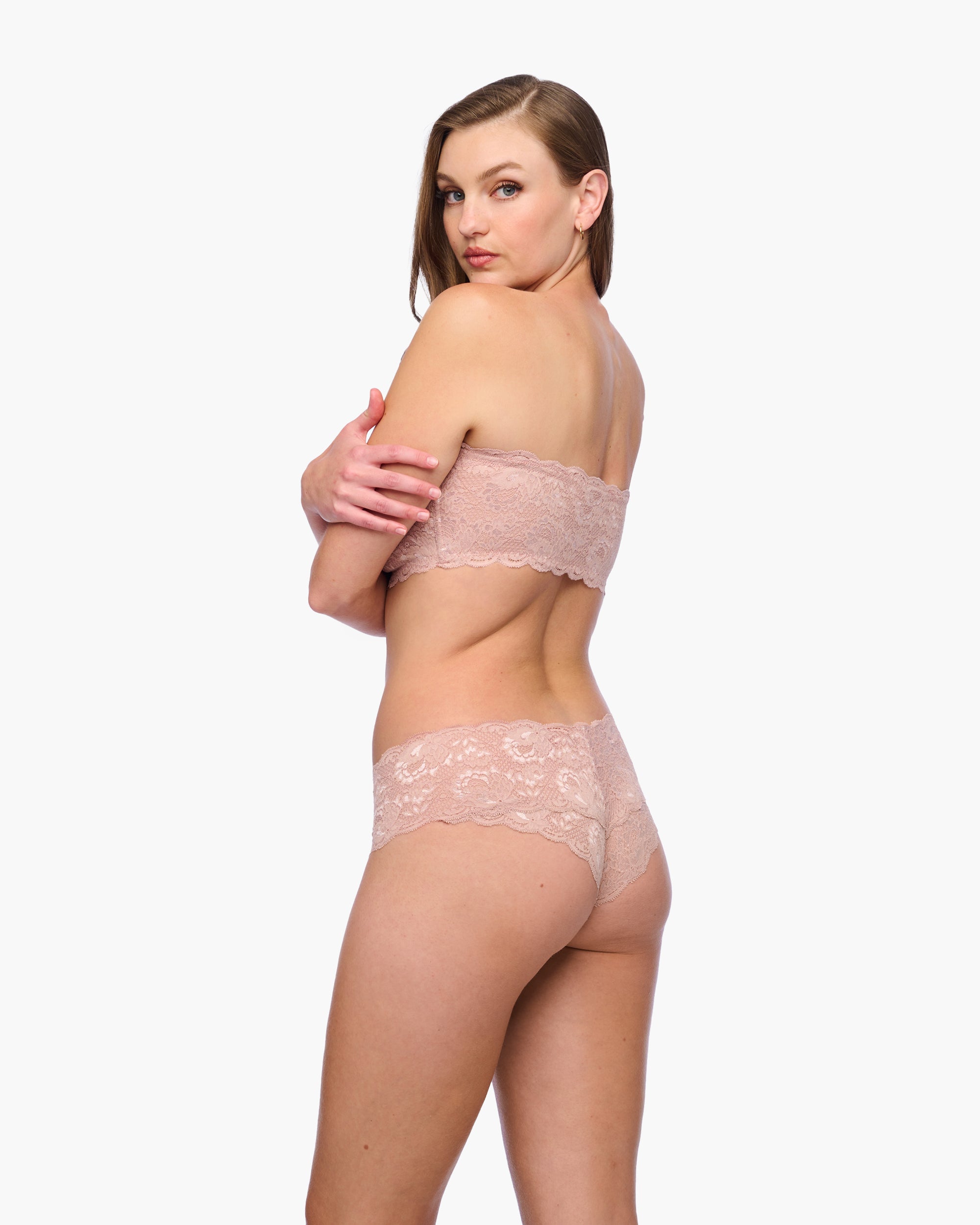 Rose Bralette - Never Say Never Soutien-Gorge Bandeau Curvy Flirtie