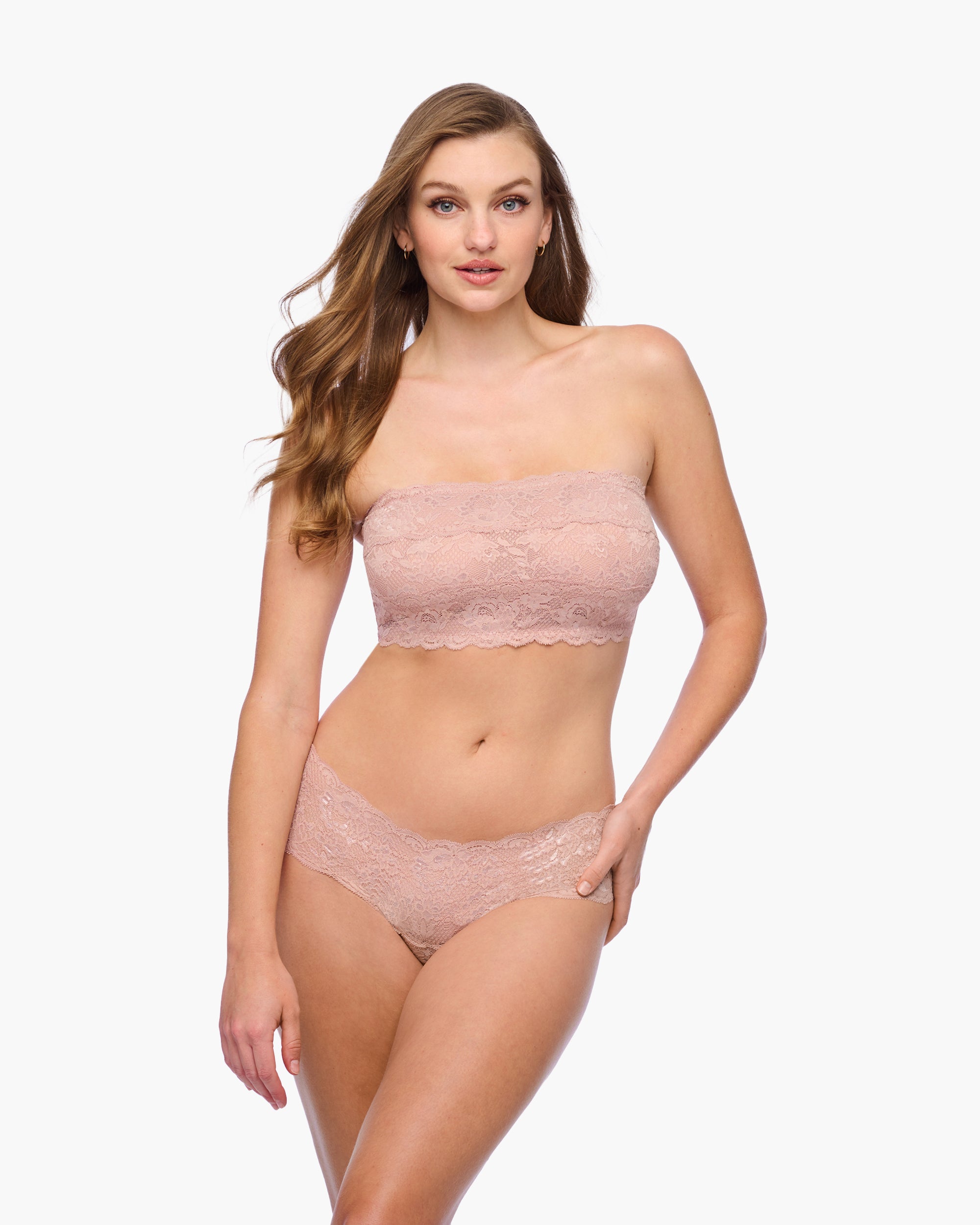 Rose Bralette - Never Say Never Soutien-Gorge Bandeau Curvy Flirtie