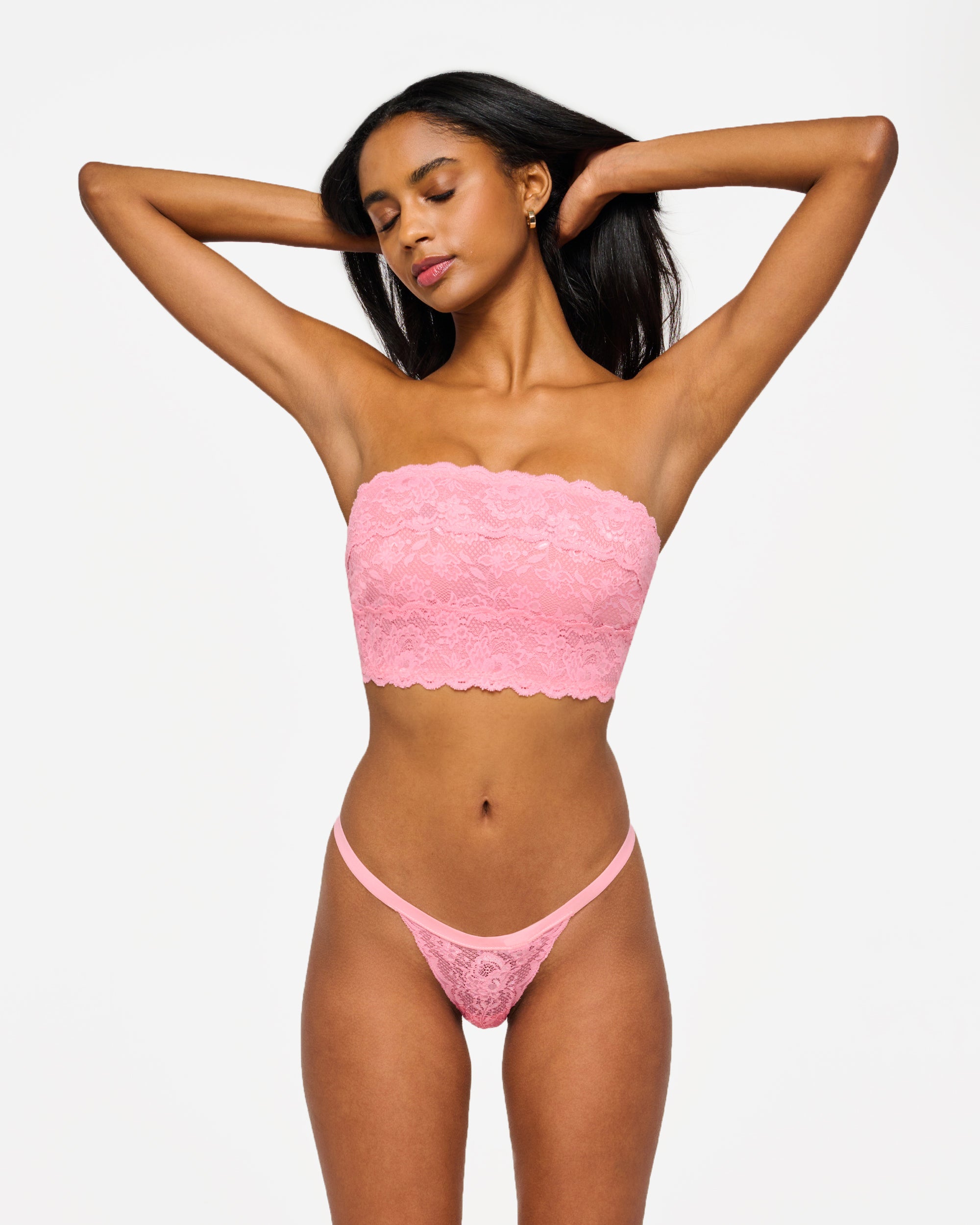 Rosada Bralette - Never Say Never Sujetador Bandeau Flirtie Curvy