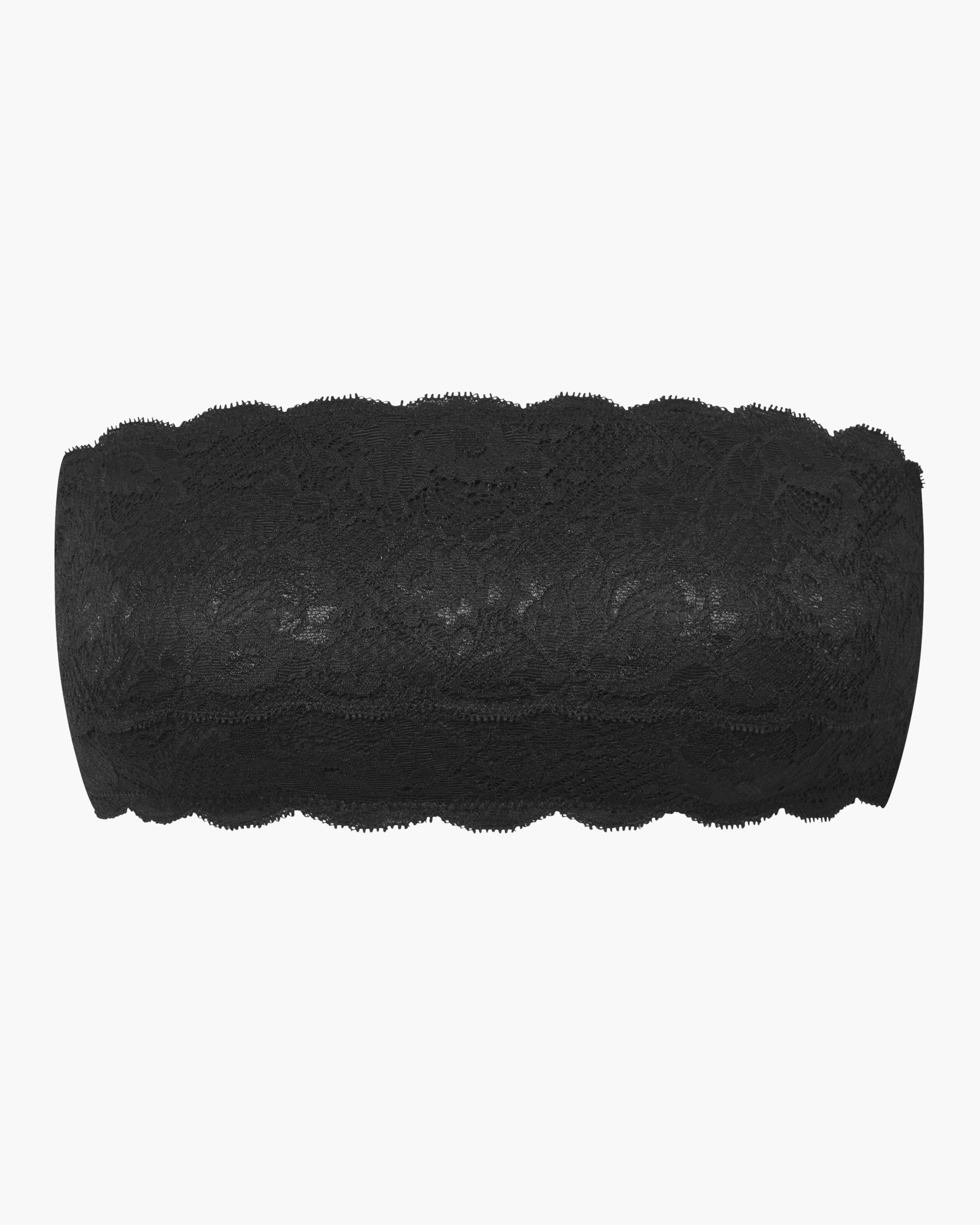 Black Bralette - Never Say Never Flirtie Bandeau Bra