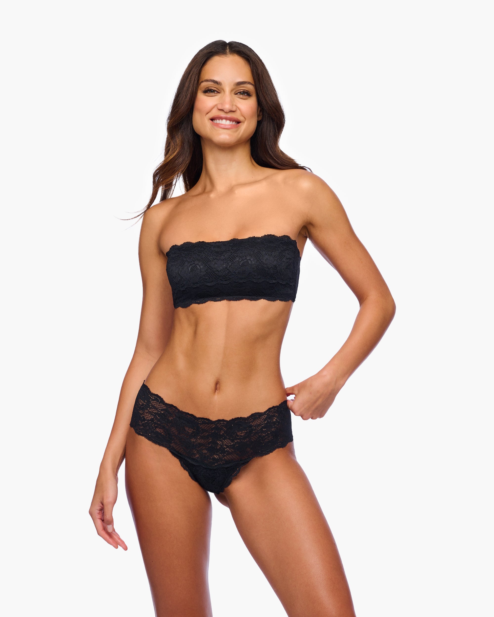 Black Bralette - Never Say Never Flirtie Bandeau Bra