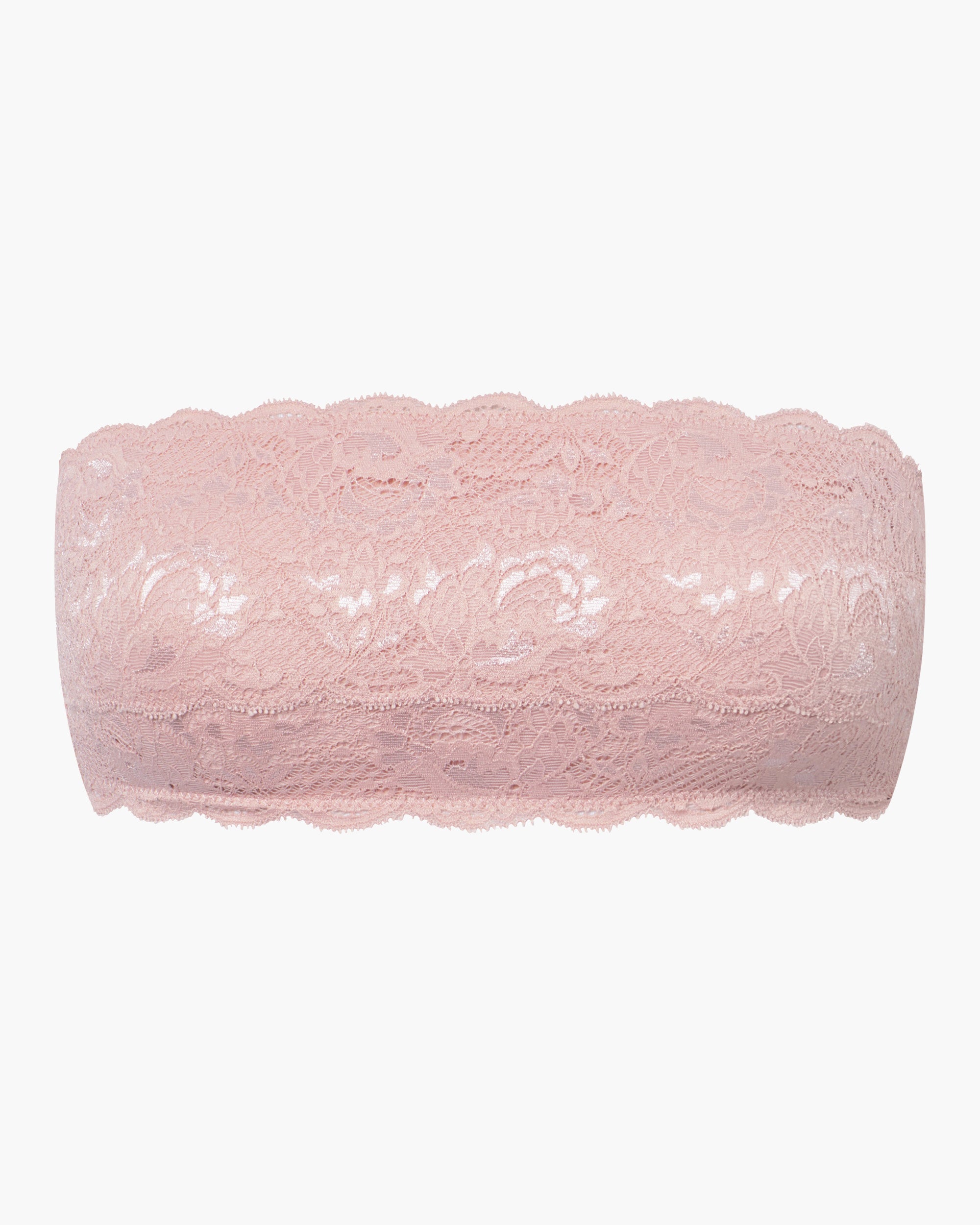 Pink Bralette - Never Say Never Flirtie Bandeau Bra