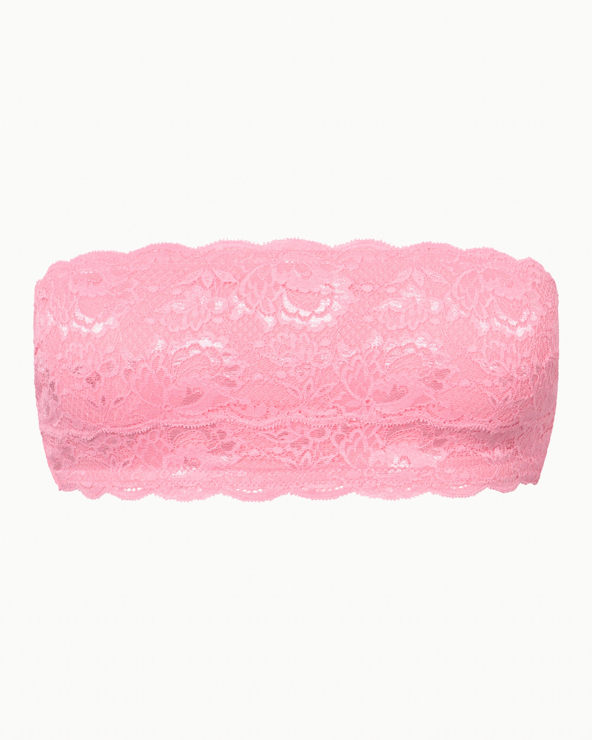 Pink Bralette - Never Say Never Flirtie Bandeau Bra