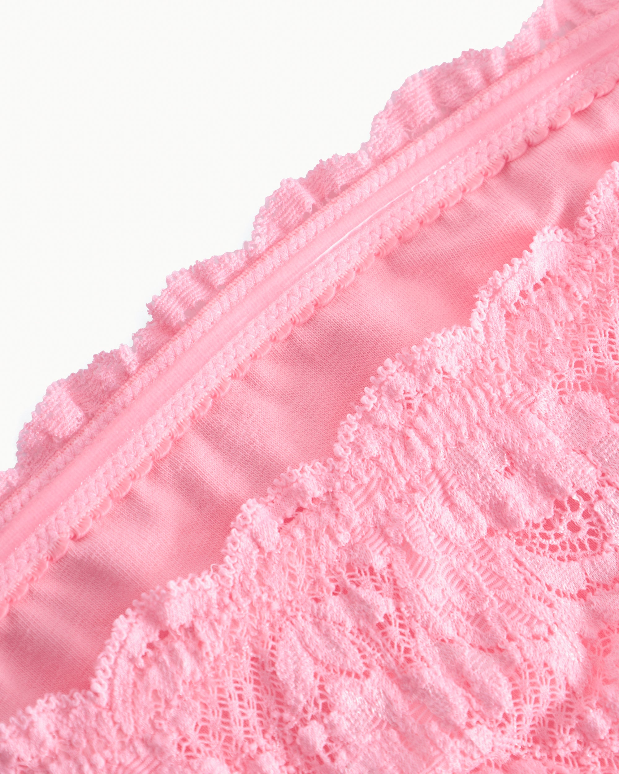 Pink Bralette - Never Say Never Flirtie Bandeau Bra