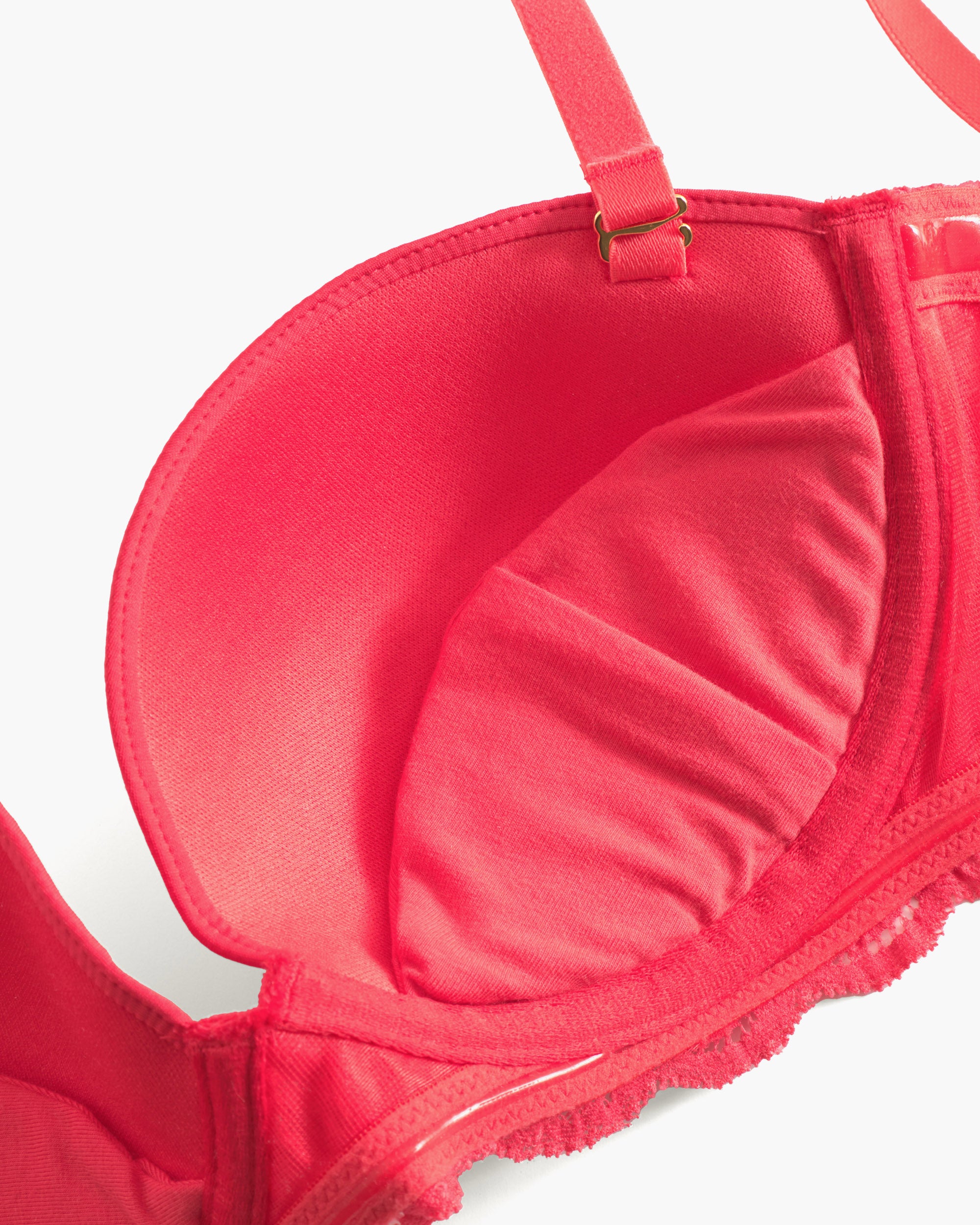 Pink Bra - Never Say Never Plungie Strapless Bra