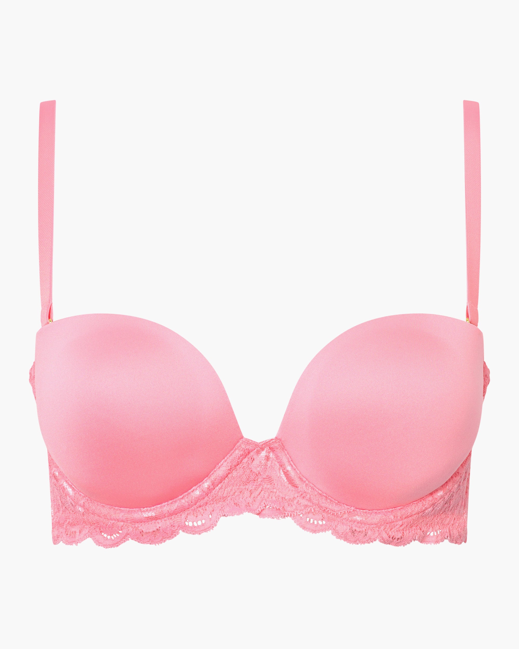 Rose Soutien-Gorge - Never Say Never Soutien-Gorge Plungie Sans Bretelles