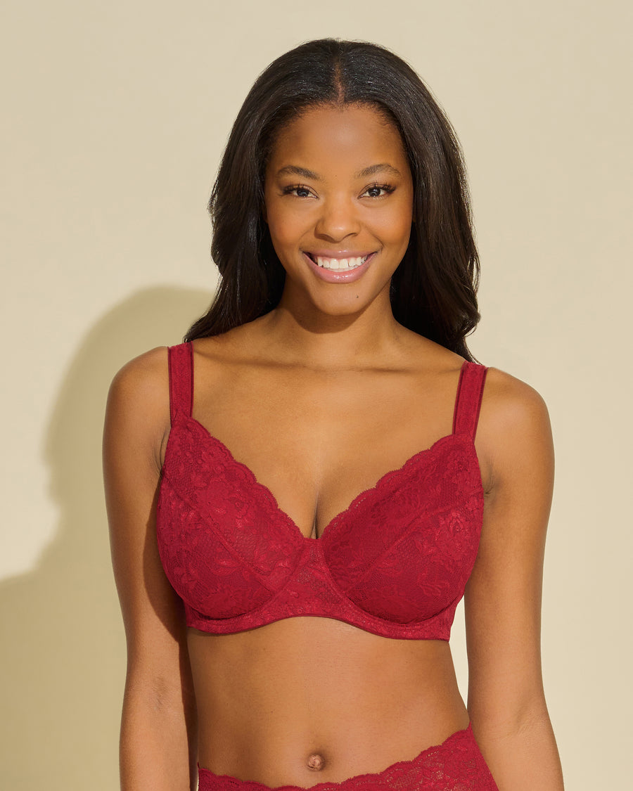 Rouge Soutien-Gorge - Never Say Never Soutien-Gorge De Soutien Latéral