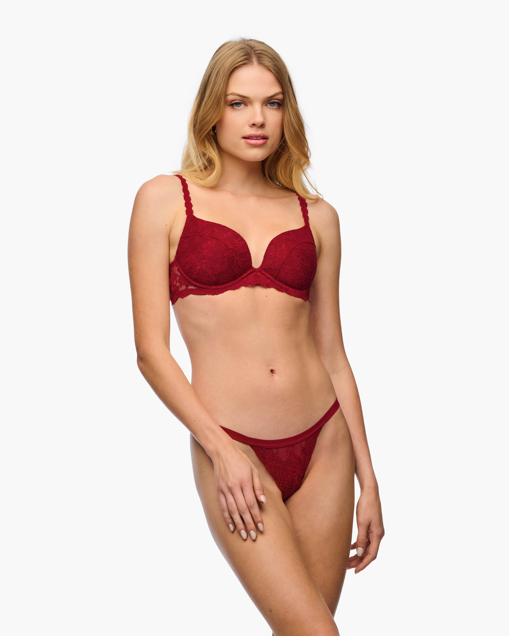 Red Bra - Never Say Never Push-Up Bra