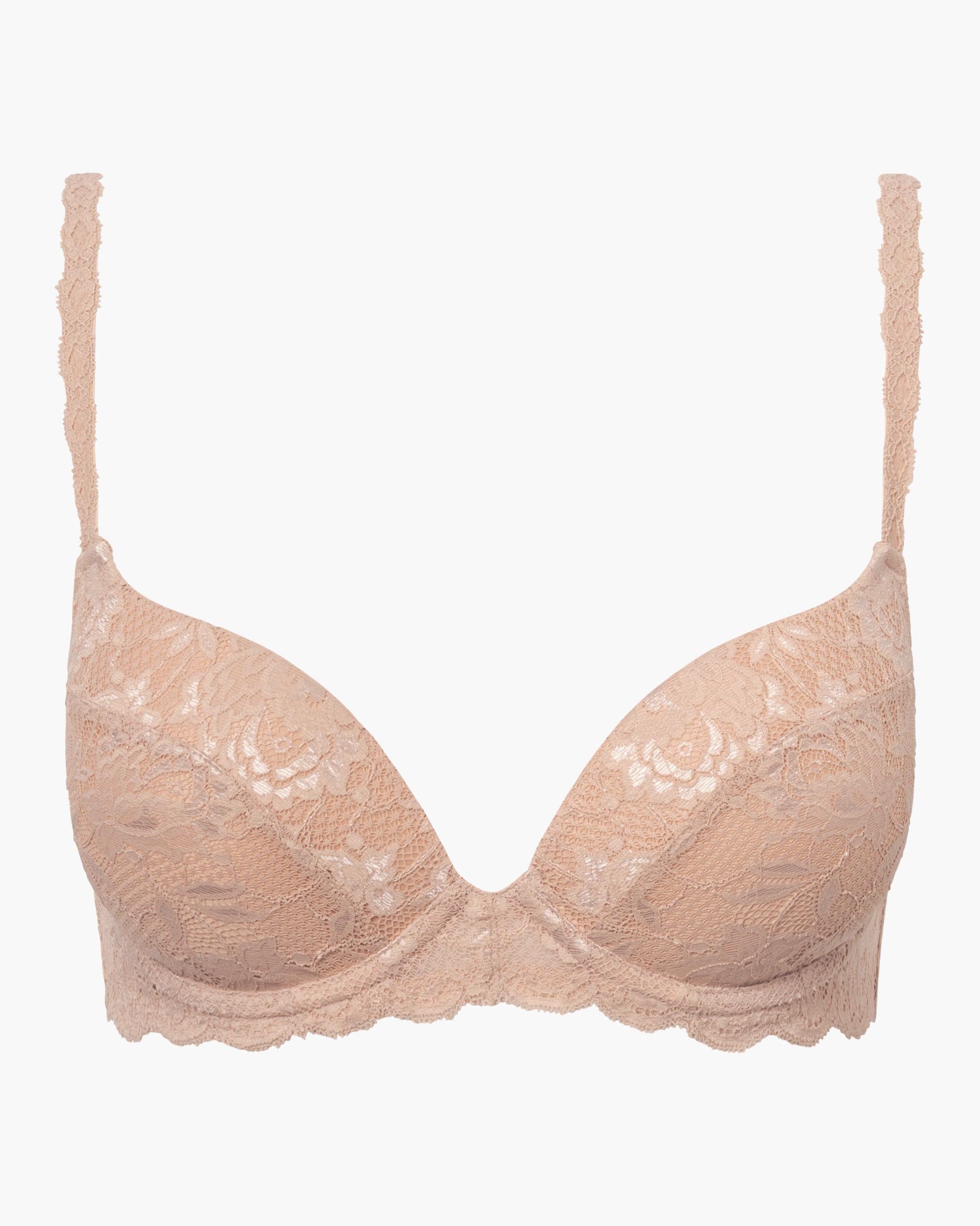 Beige Soutien-Gorge - Never Say Never Soutien-Gorge Push-Up