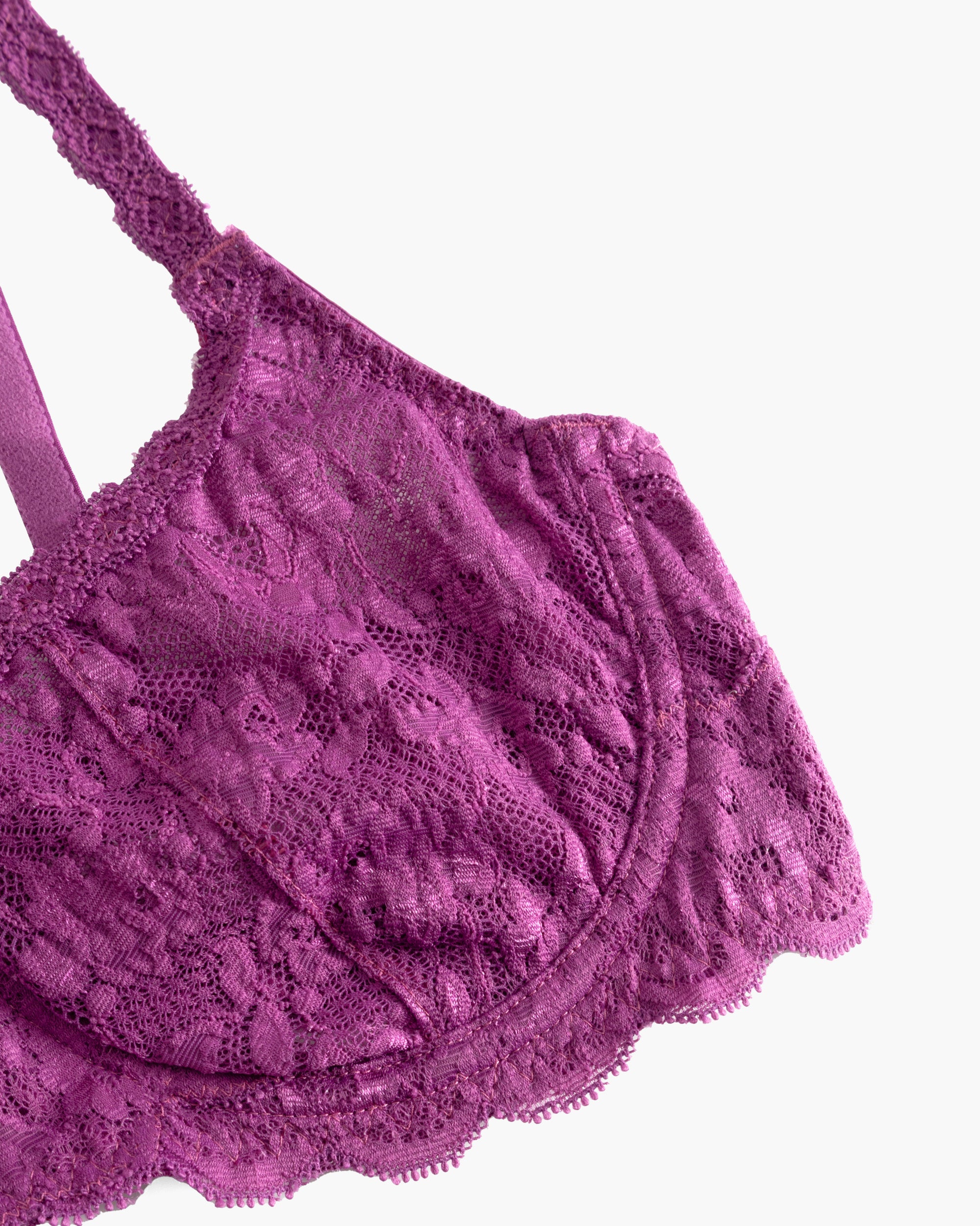 Purple Bra - Never Say Never Balconette Bra