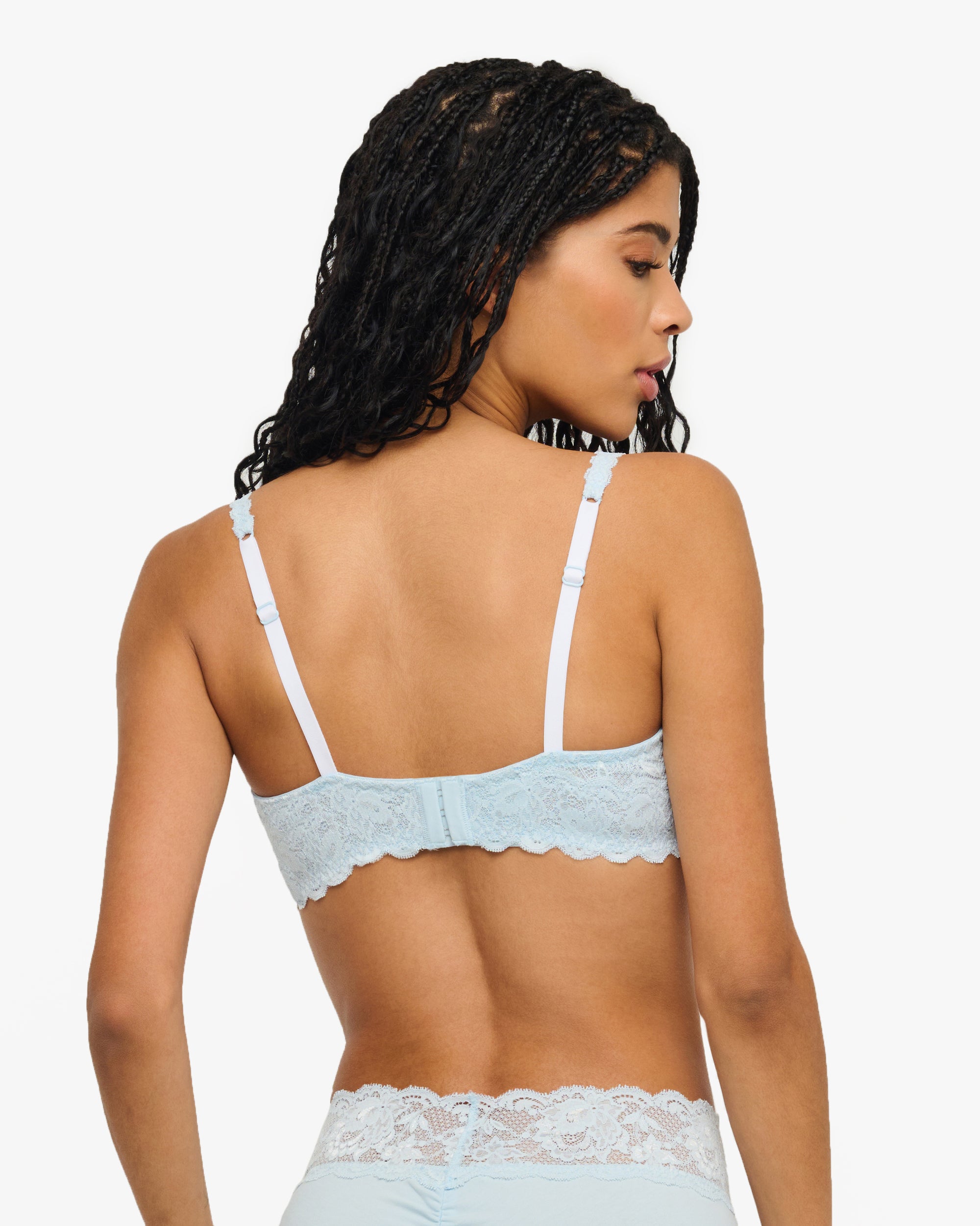 Blue Bra - Never Say Never Balconette Bra
