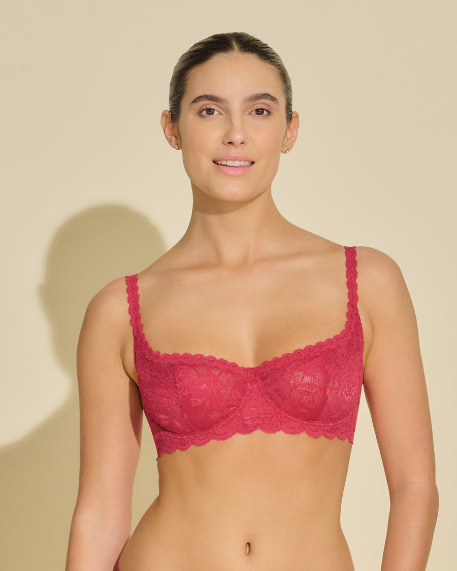 Red Bra - Never Say Never Balconette Bra