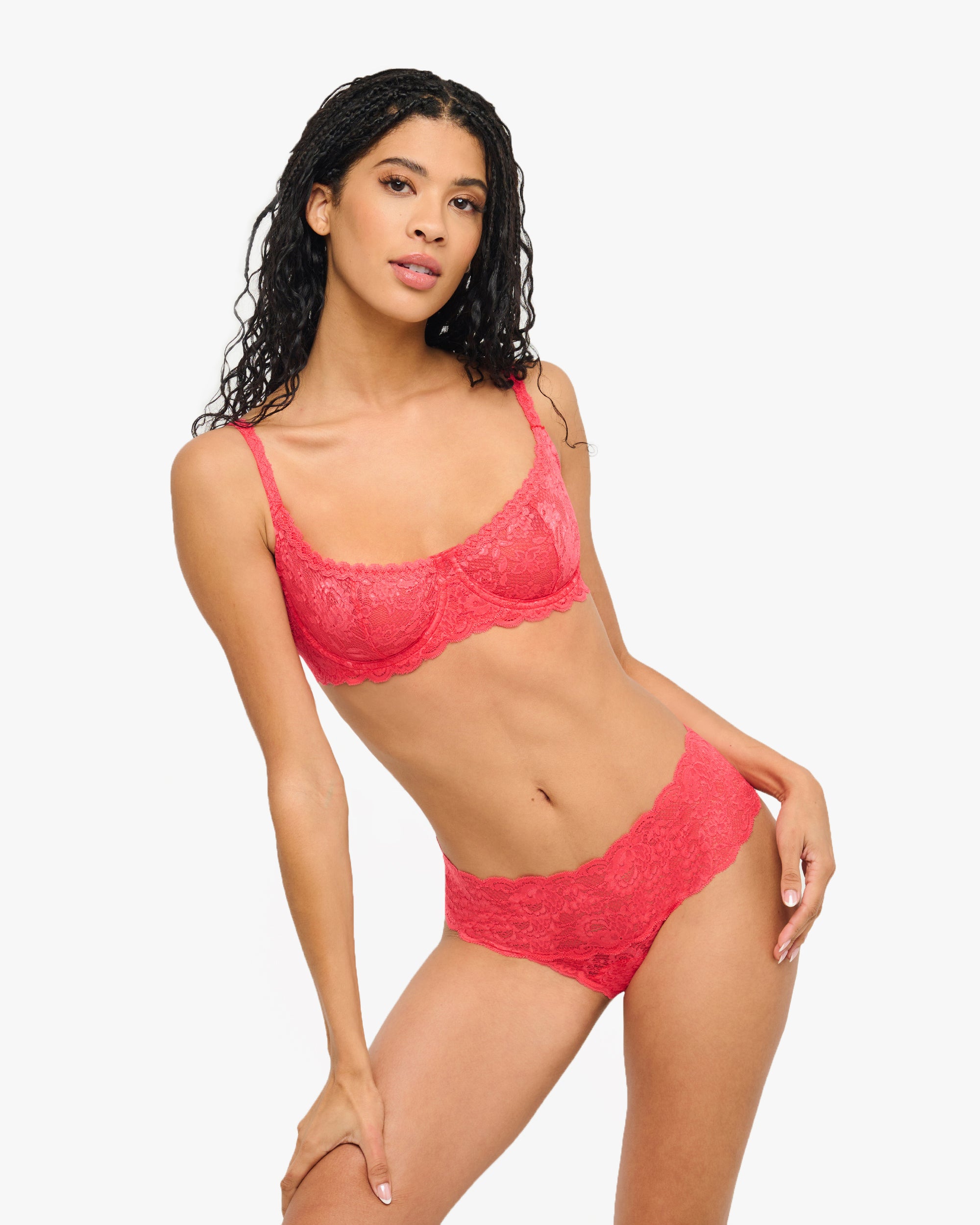 Rosa Reggiseni - Never Say Never Balconette Bra