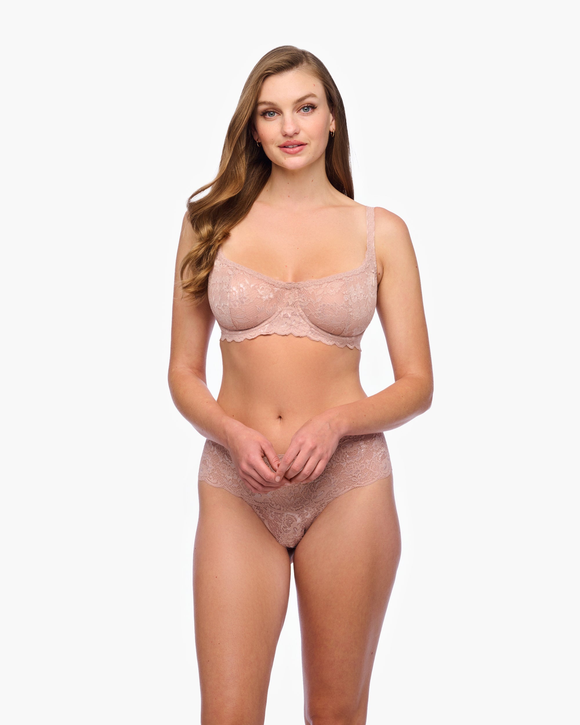 Pink Bra - Never Say Never Balconette Bra