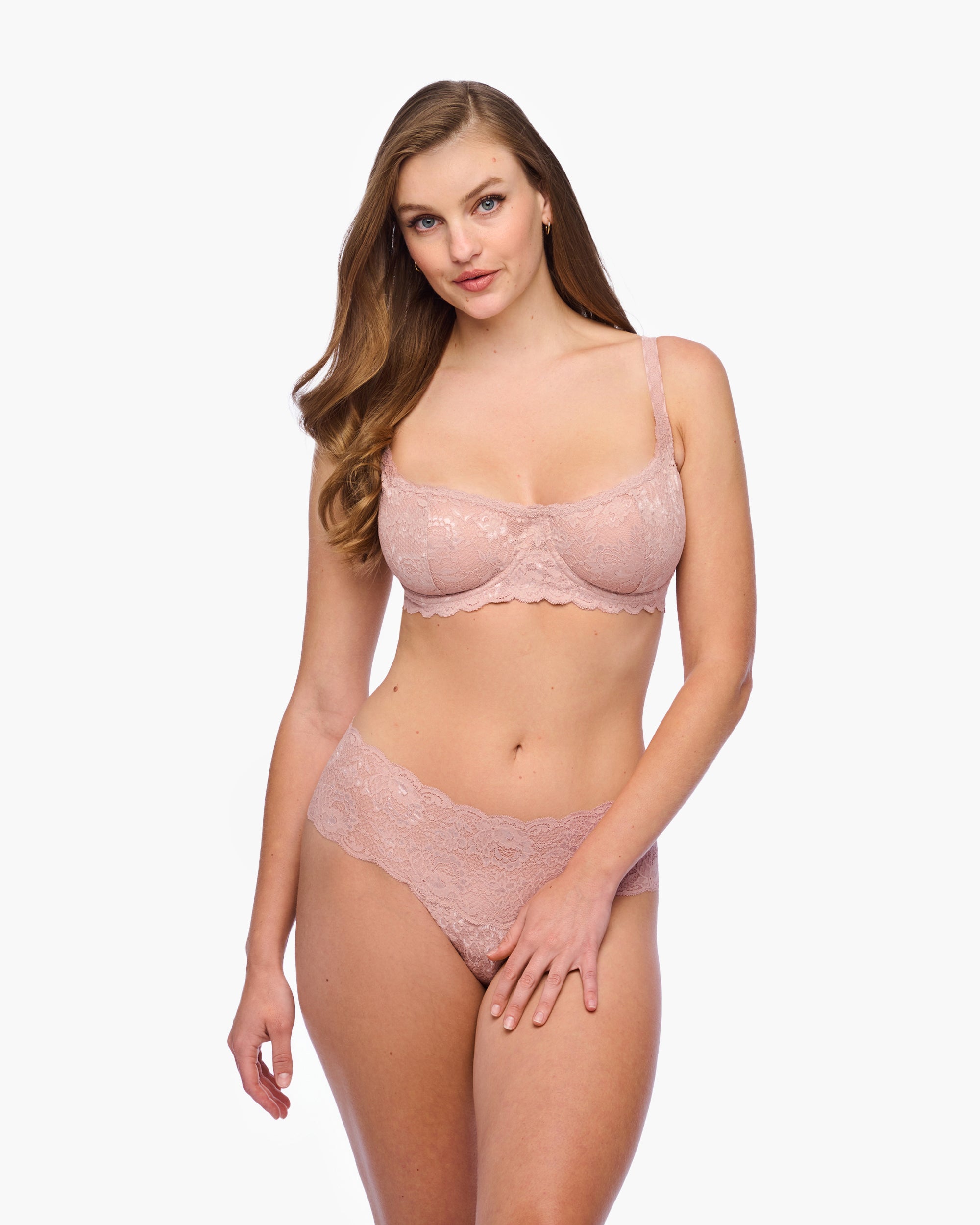 Rosa Reggiseni - Never Say Never Balconette Bra