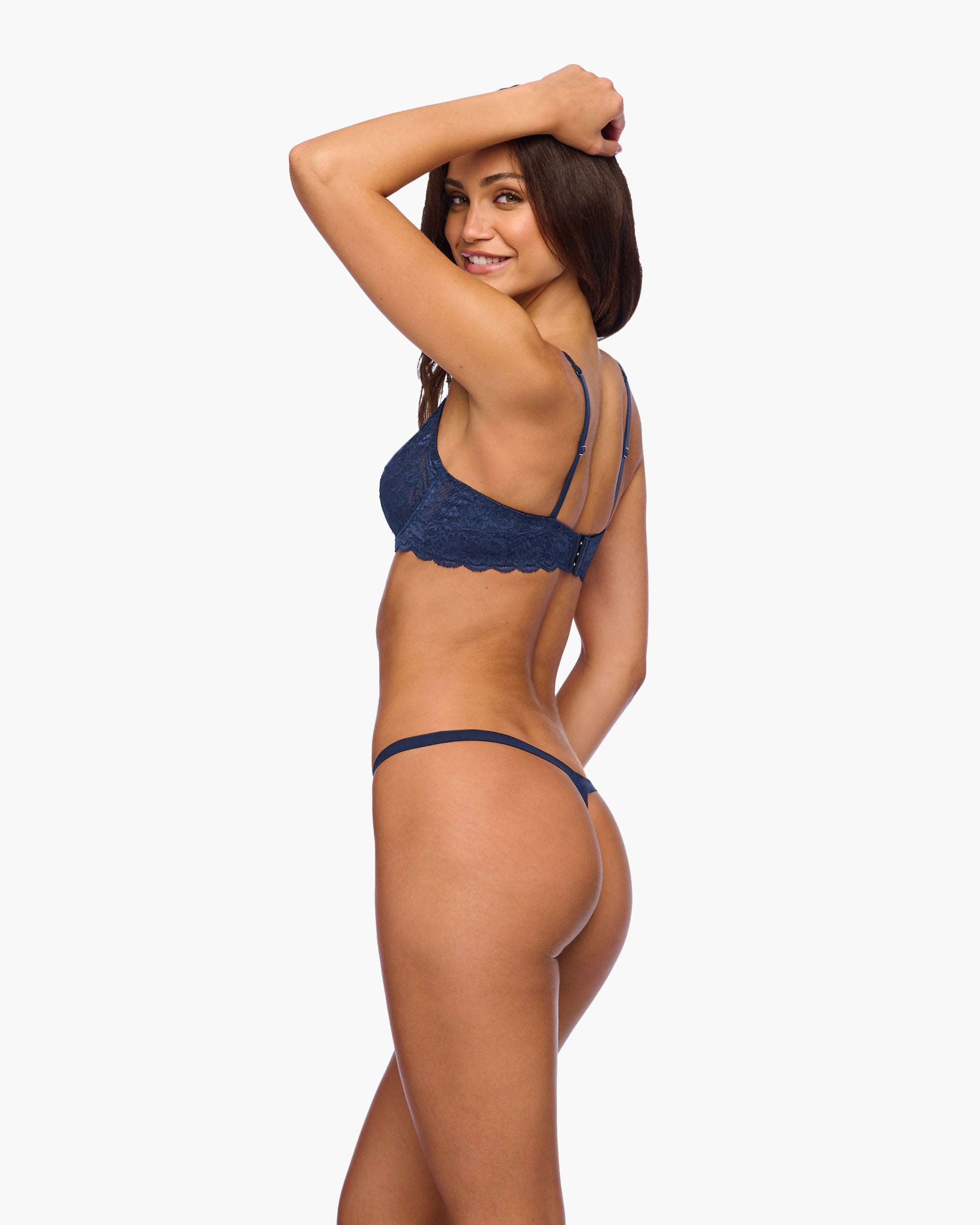 Bleue Soutien-Gorge - Never Say Never Soutien-Gorge À Balconnets