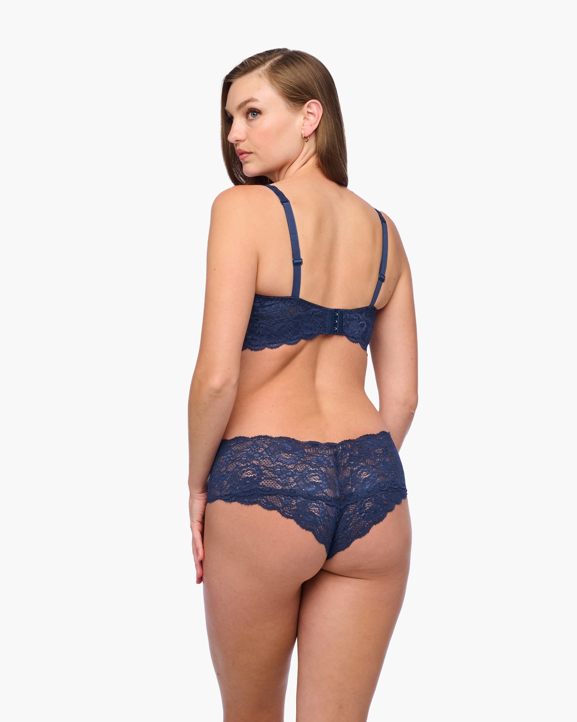 Blue Bra - Never Say Never Balconette Bra